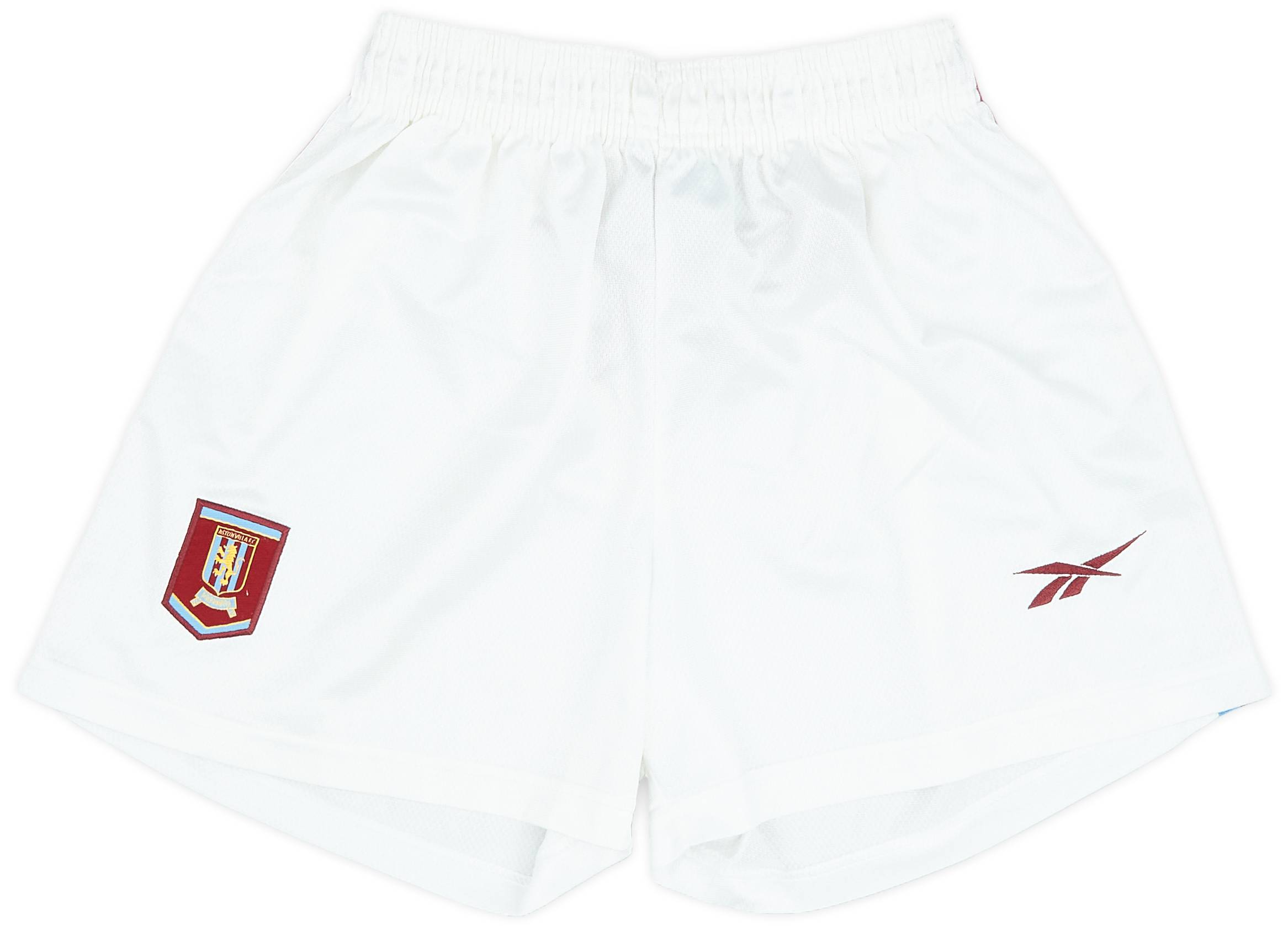 1998-99 Aston Villa Home Shorts - 9/10 - (L.Boys)