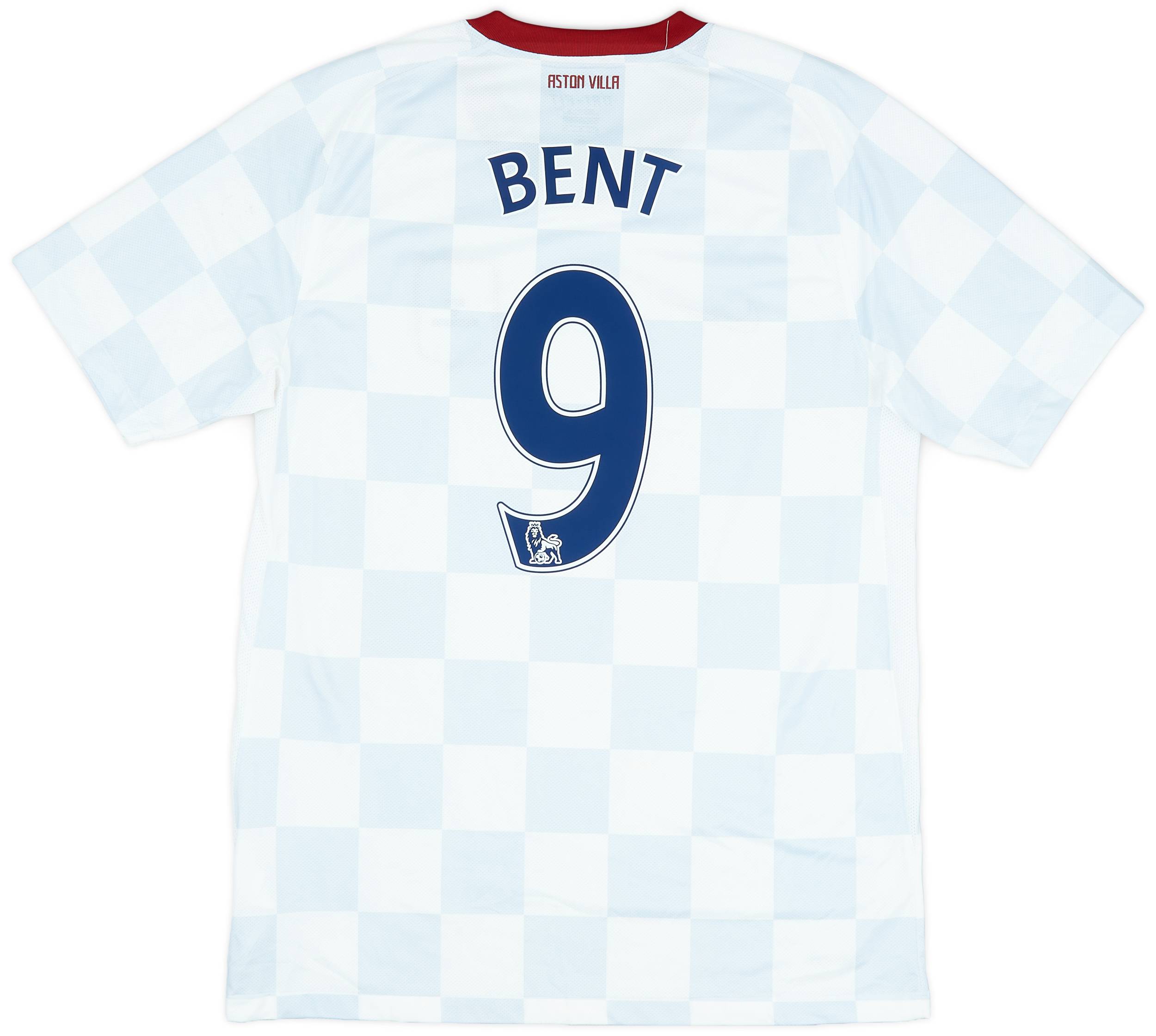 2011-12 Aston Villa Away Shirt Bent #9 - 8/10 - (M)