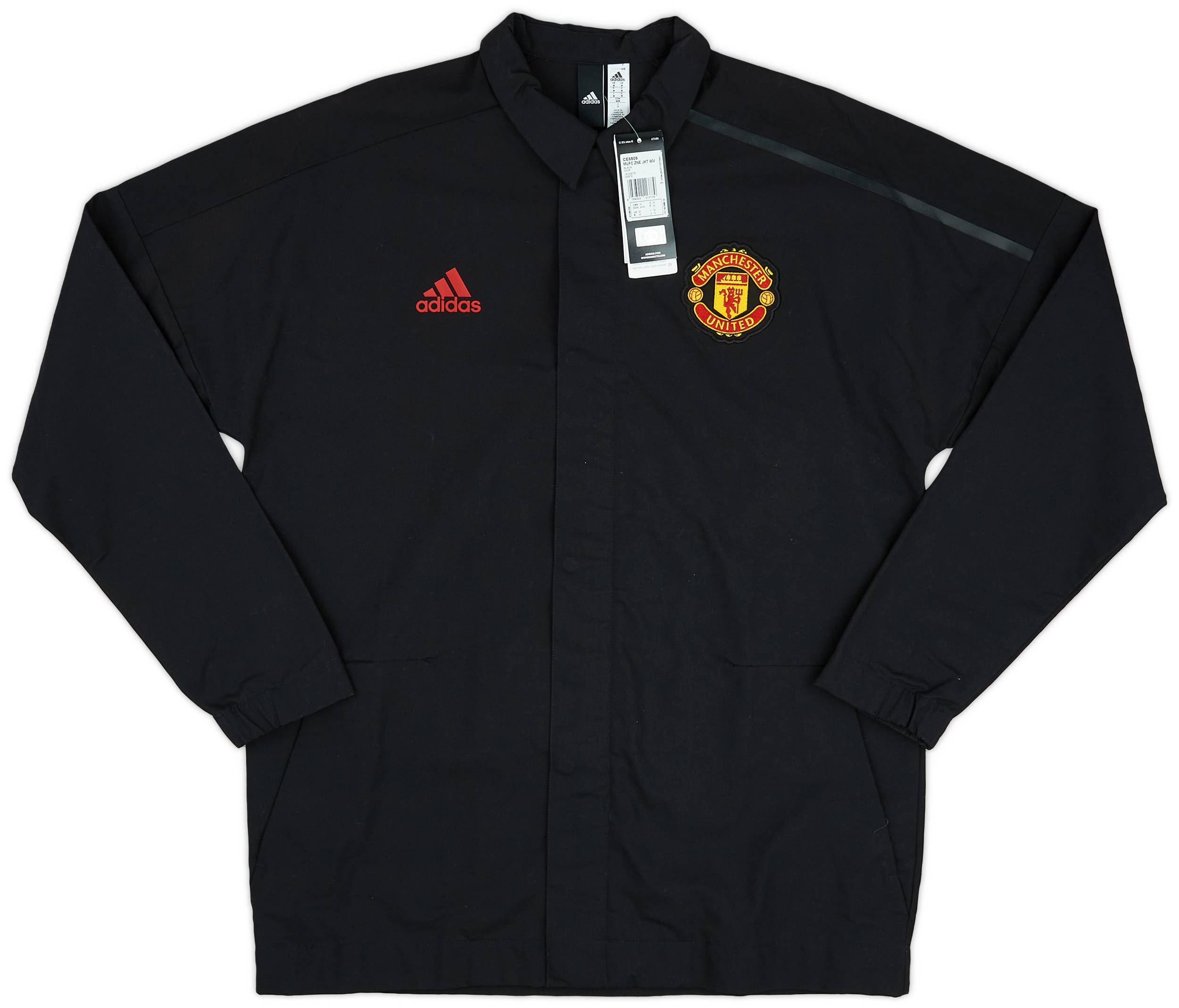 2017-18 Manchester United adidas Coach Jacket (M)