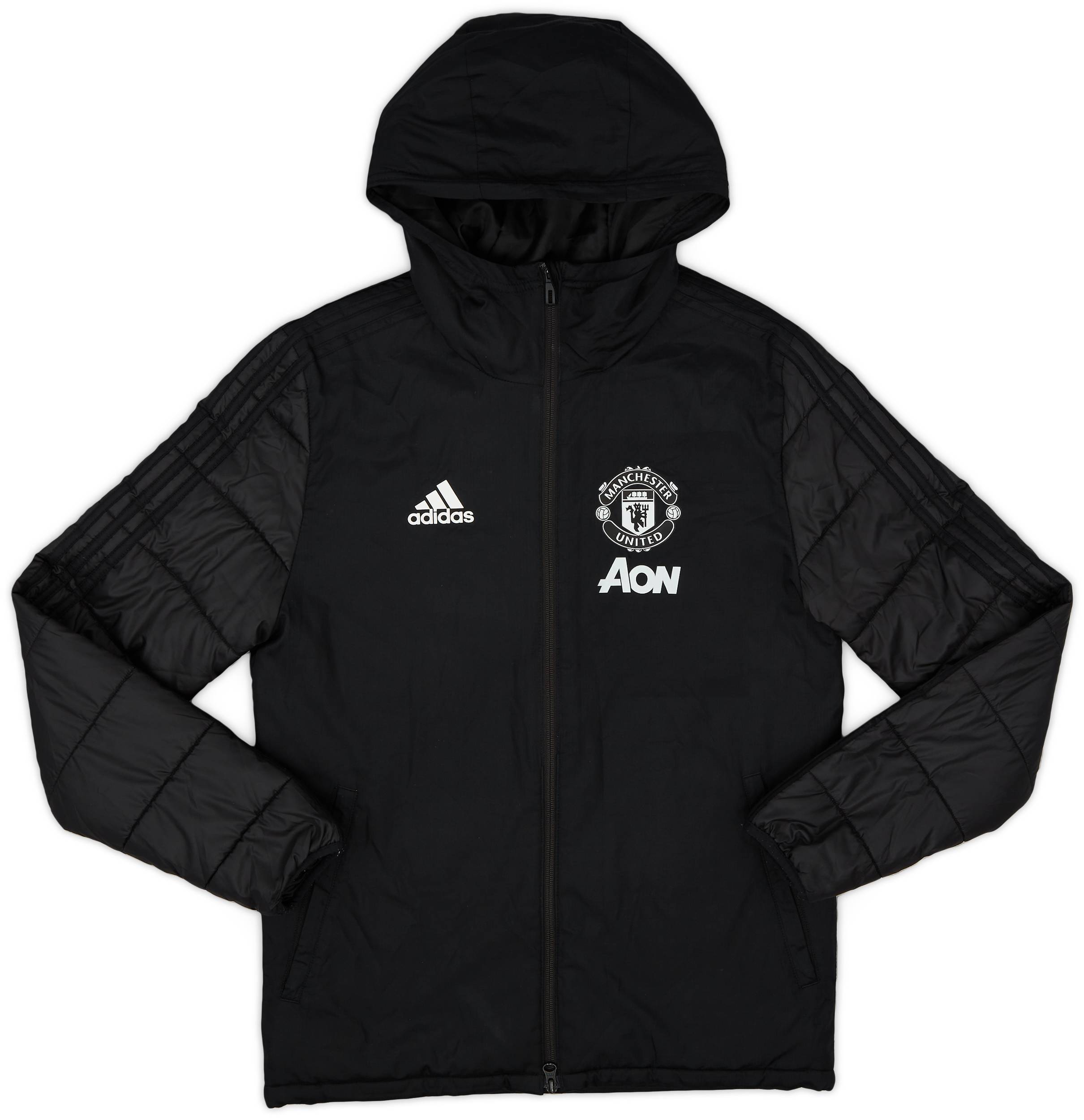 2020 21 Manchester United adidas Padded Bench Coat 9 10 XS