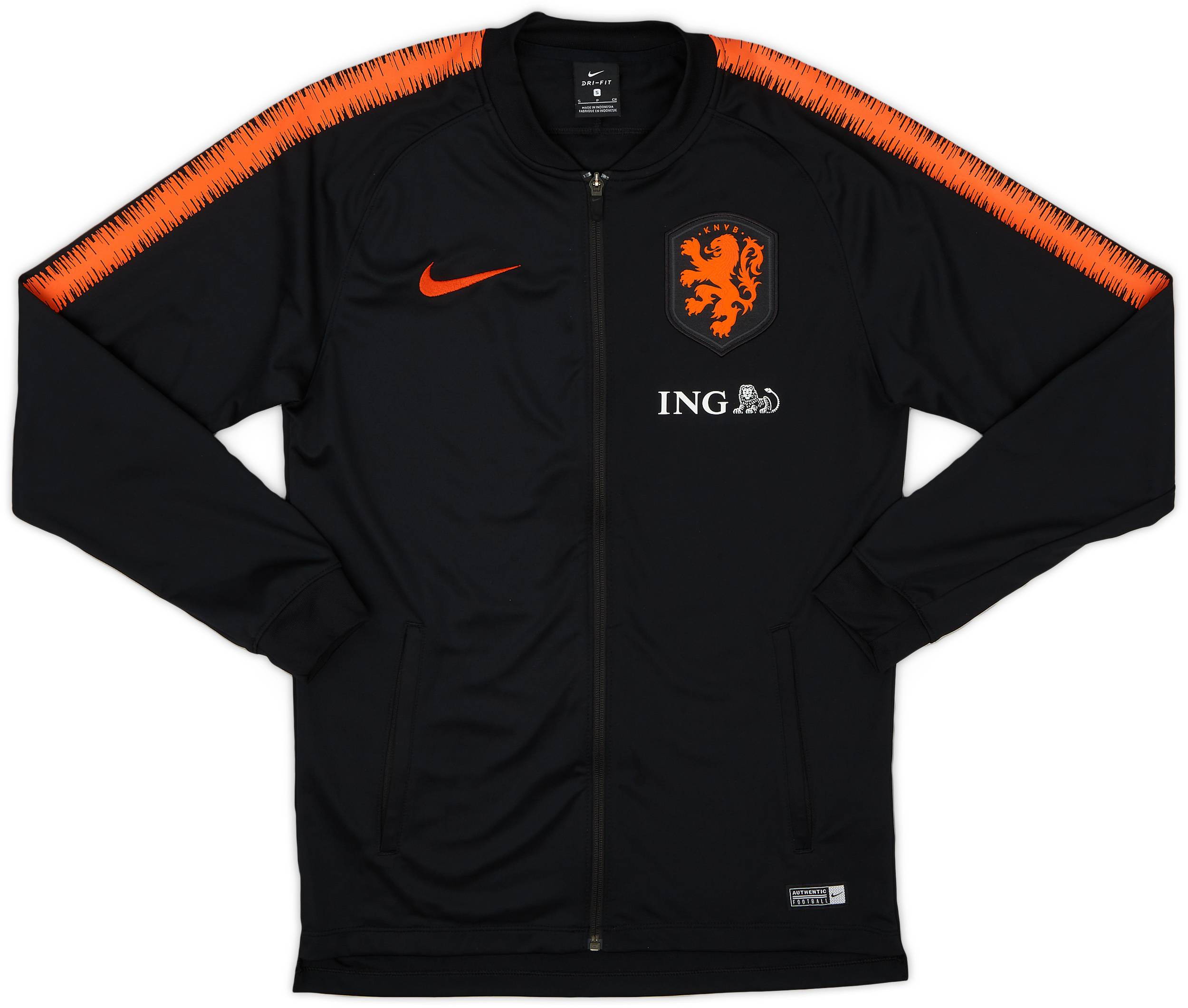 2018 19 Netherlands Nike Track Jacket 10 10 S