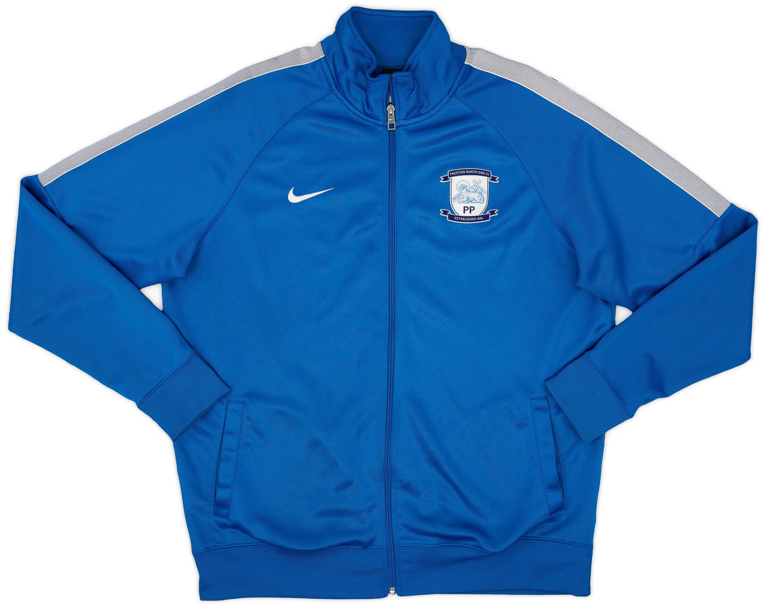 2015-16 Preston Nike Track Jacket - 8/10 - (XL)