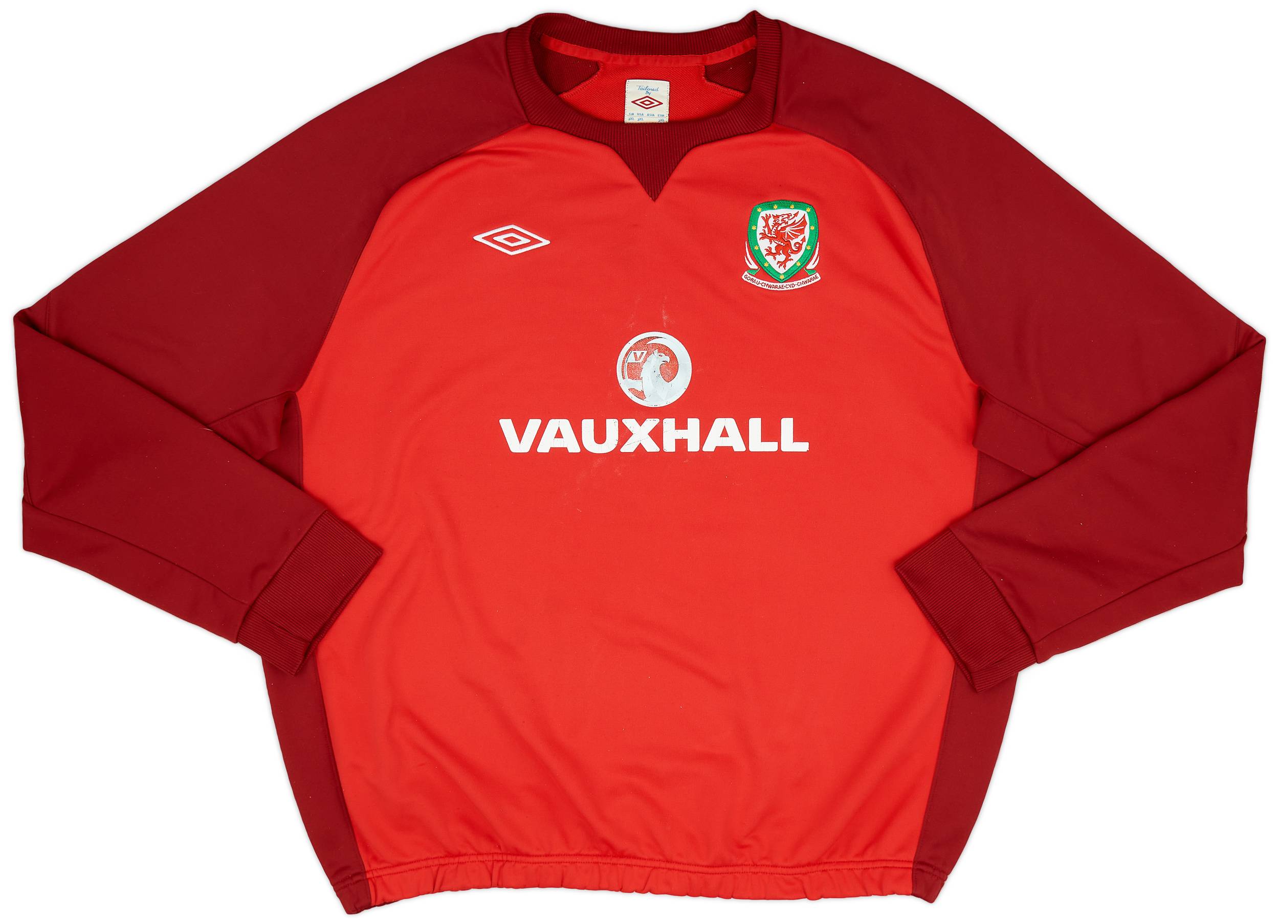 2012-13 Wales Umbro Sweat Top - 6/10 - (3XL)