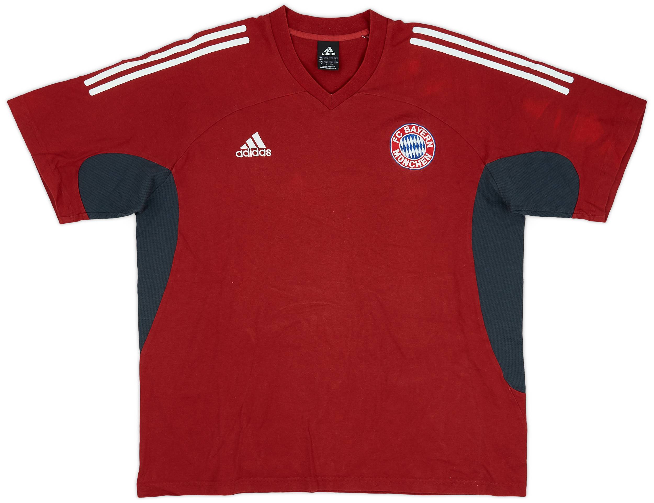 2002-03 Bayern Munich adidas Training Shirt - 6/10 - (XL)