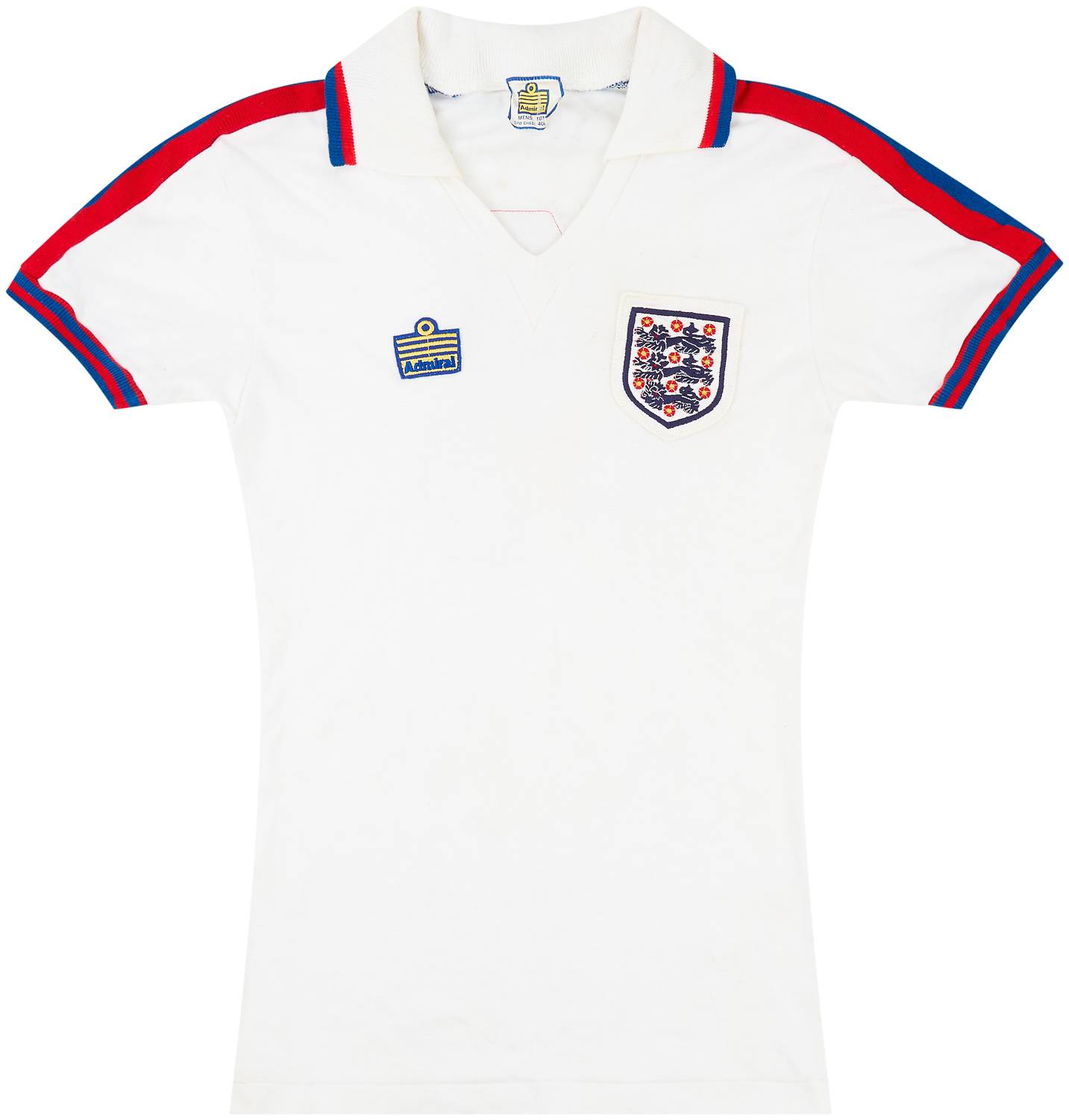 1978-80 England Match Issue Home Shirt #4 (Thompson)