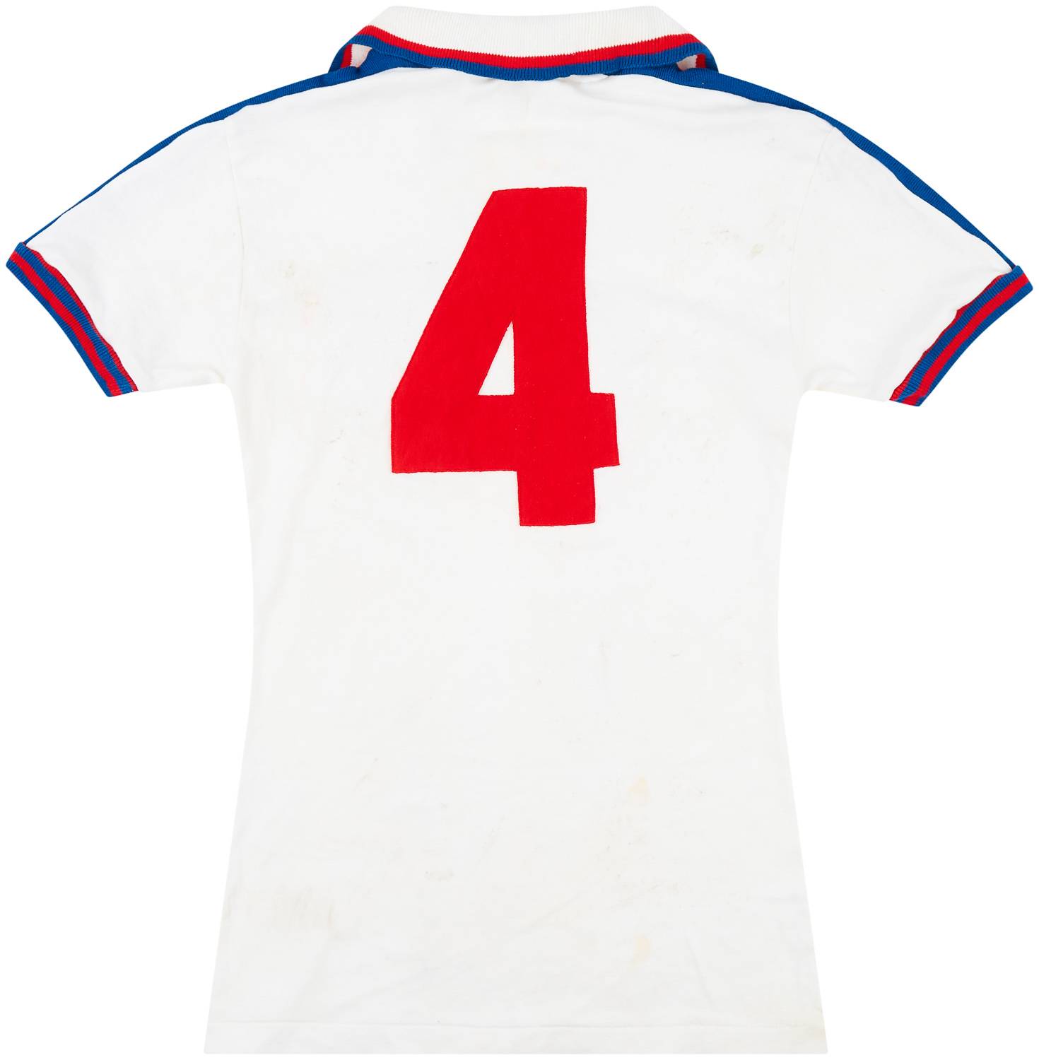 1978-80 England Match Issue Home Shirt #4 (Thompson)