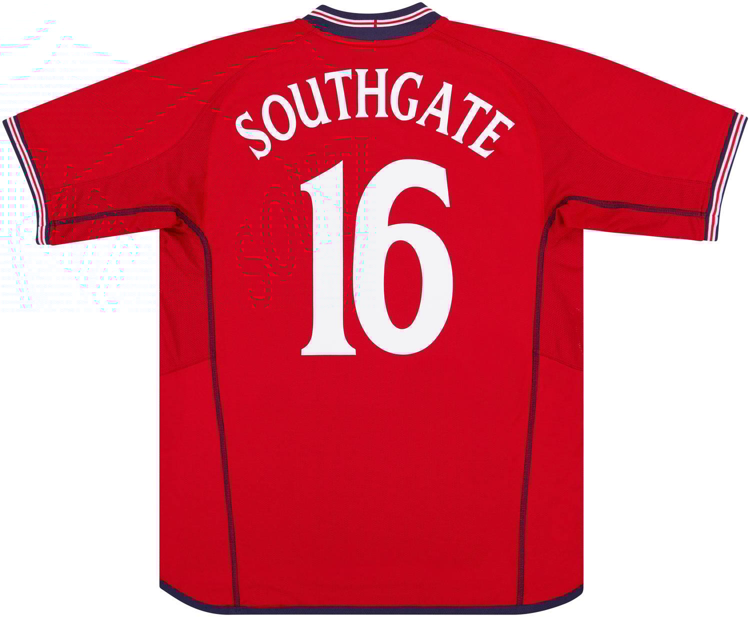 2002-04 England Away Shirt Southgate #16 - 6/10