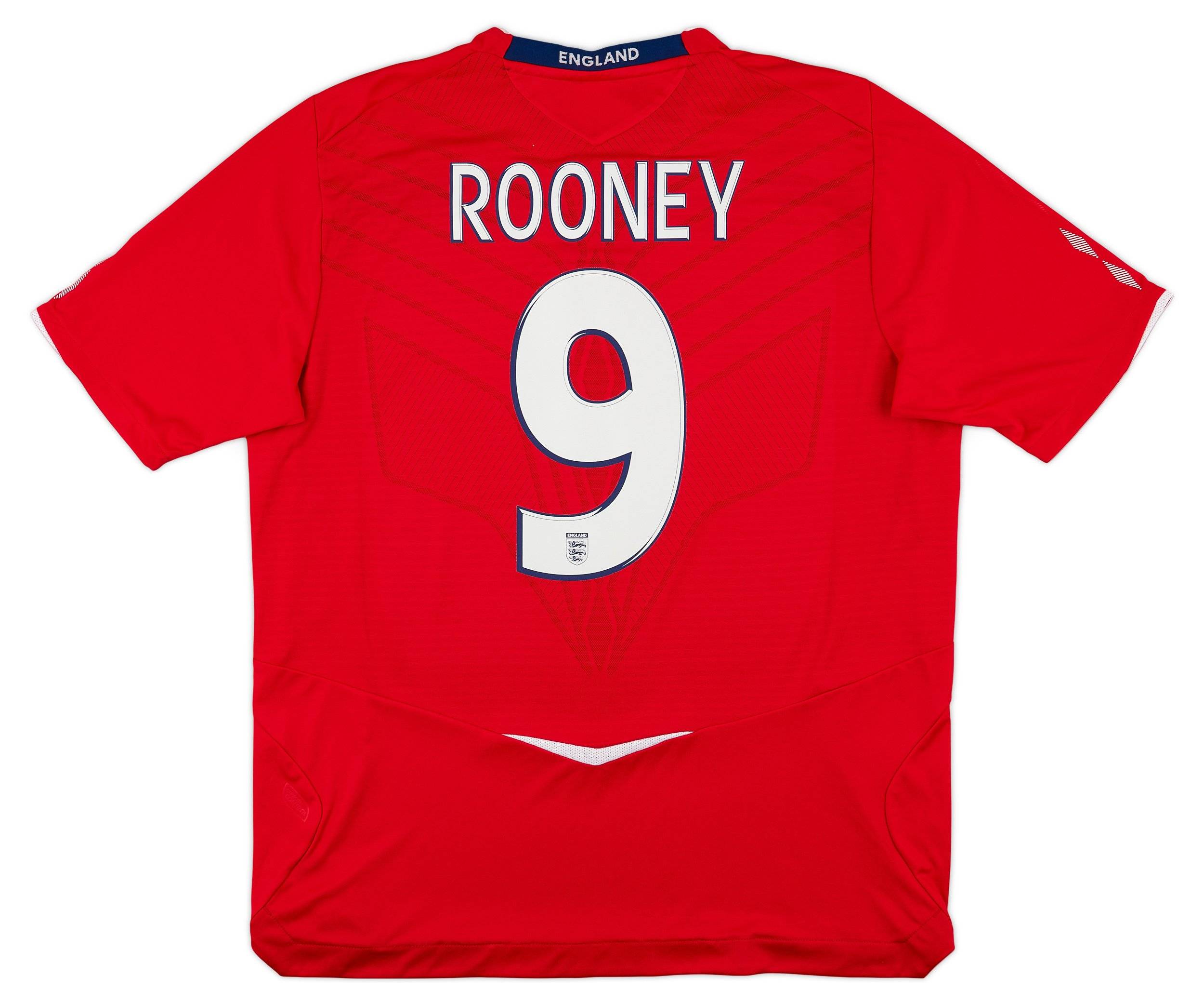2008-10 England Away Shirt Rooney #9