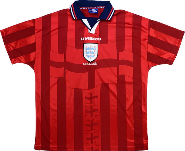1997-99 England Away Shirt - 8/10 - (Y)