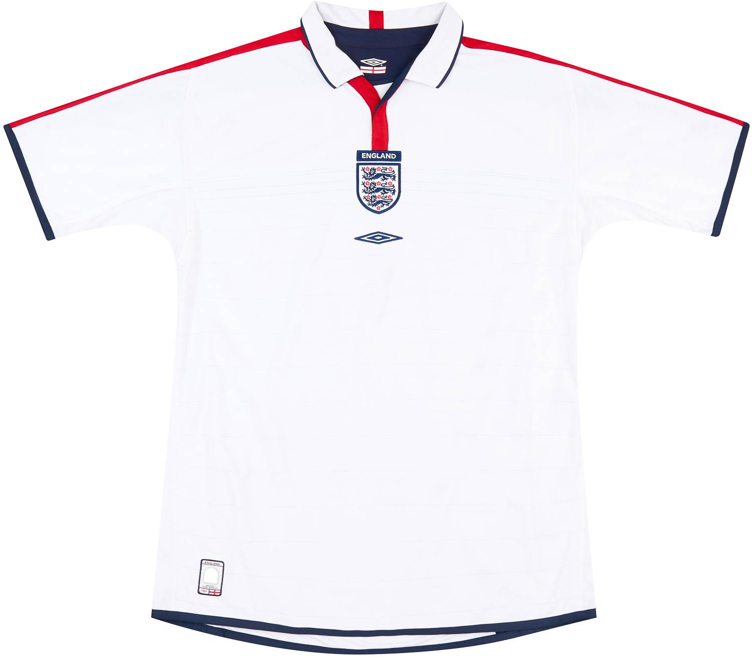 2003-05 England Home Shirt - 8/10