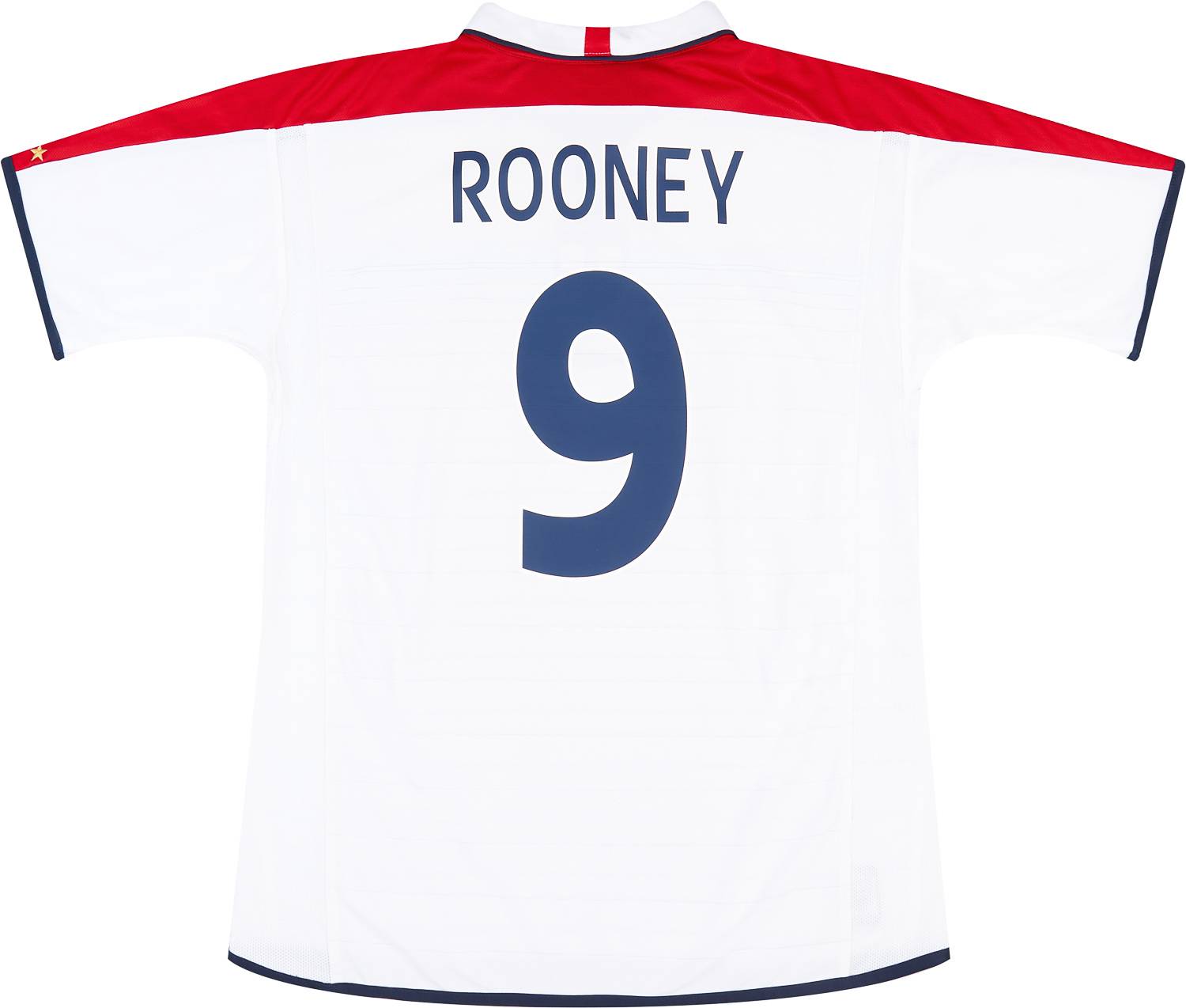2003-05 England Home Shirt Rooney #9 - 6/10