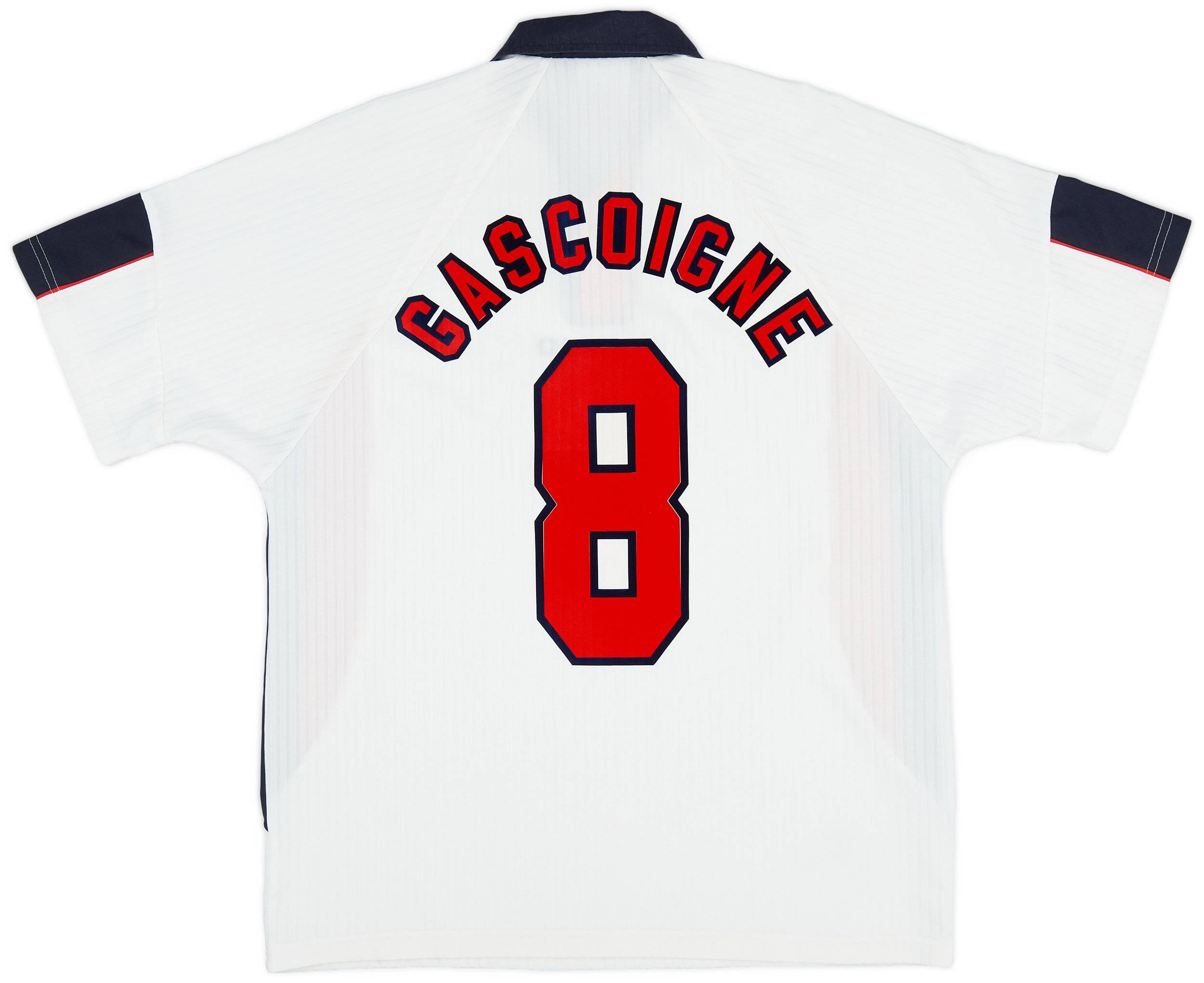 1997-99 England Home Shirt Gascoigne #8