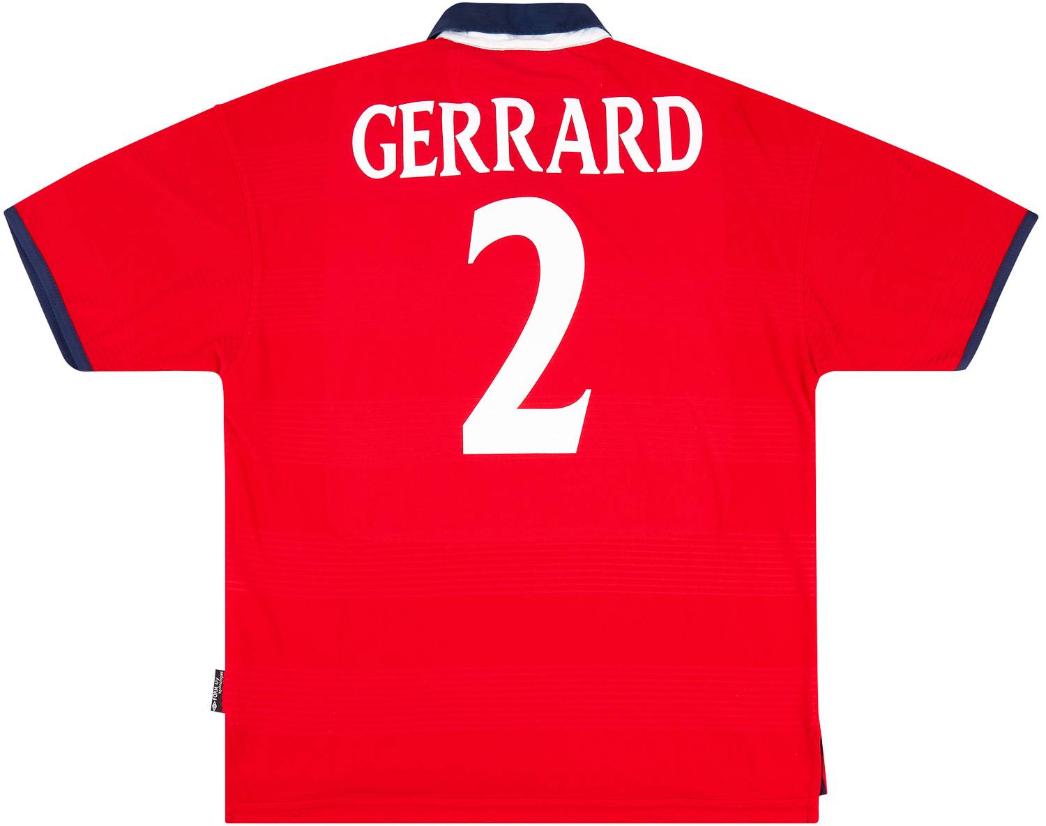 1999-01 England Away Shirt Gerrard #2 - 7/10