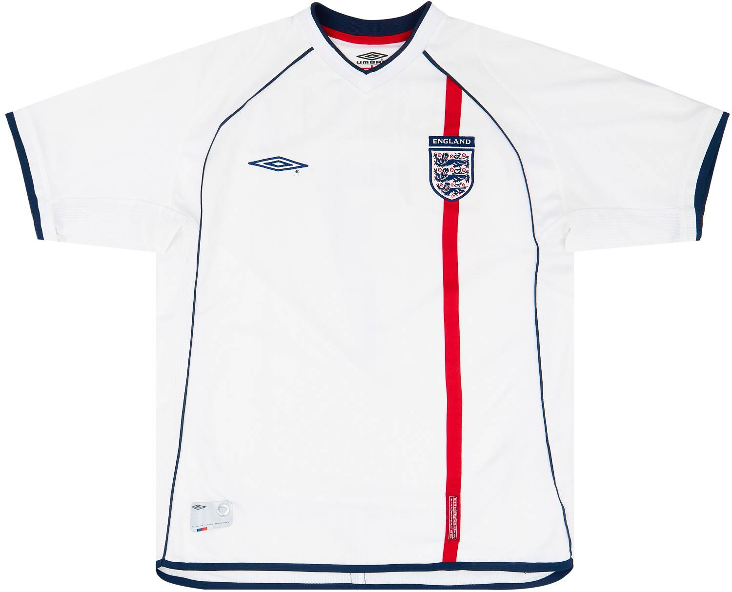 2001-03 England Home Shirt - 8/10