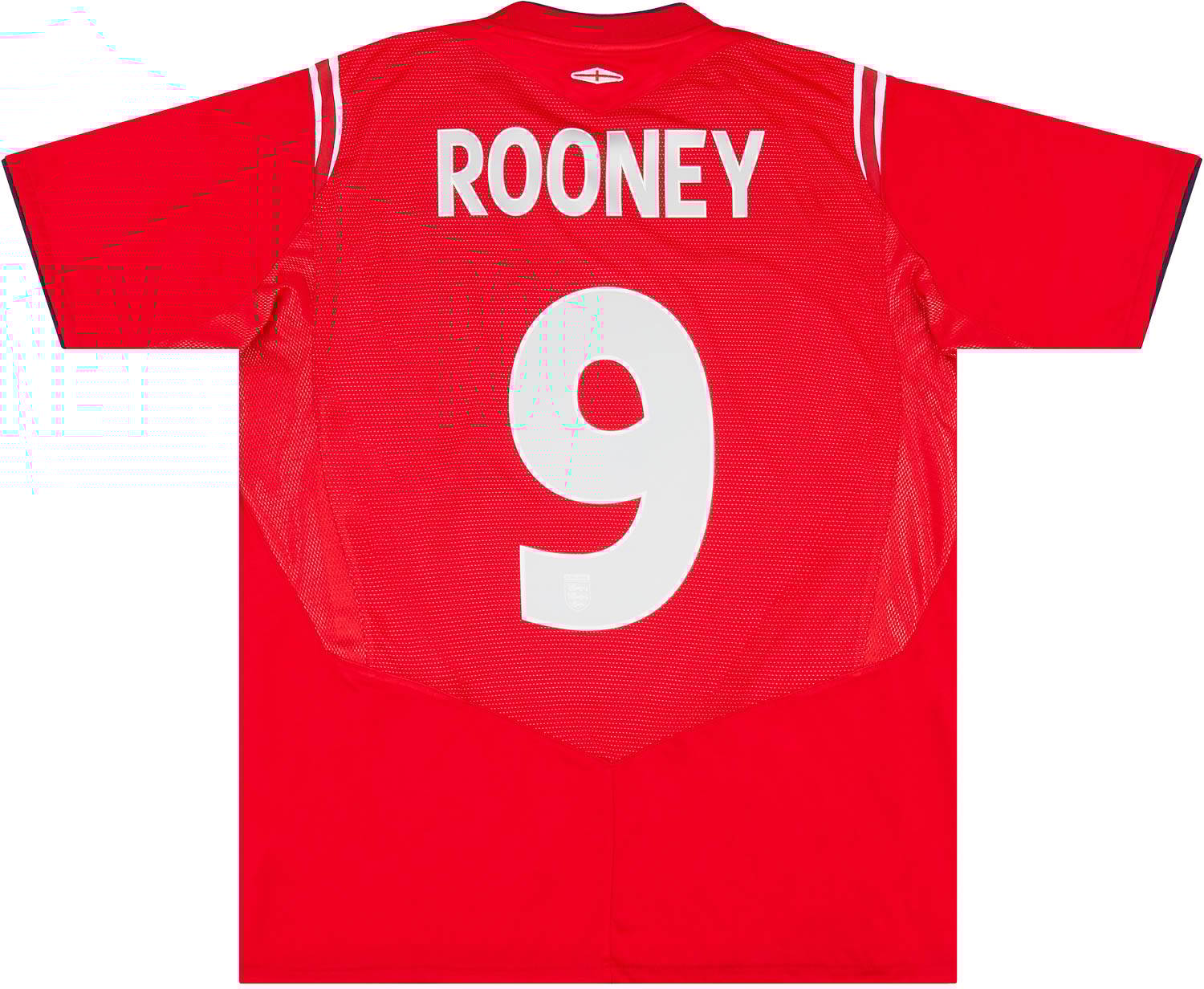 2004-06 England Away Shirt Rooney #9 - 7/10