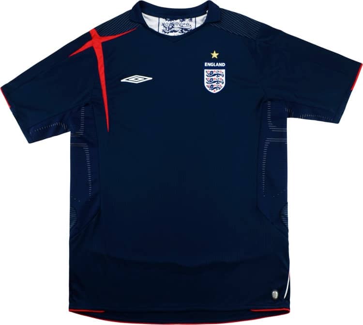2005-06 England GK S/S Shirt - 6/10 - (M)