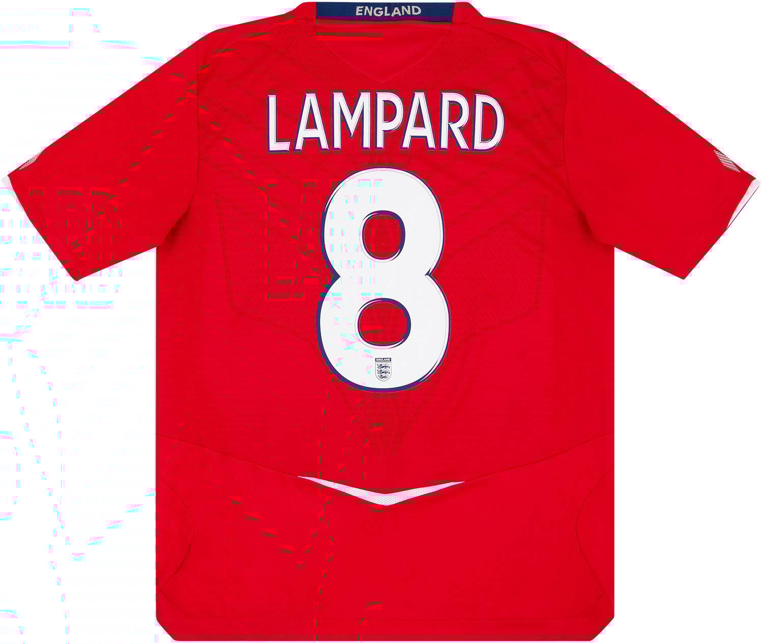 2008-10 England Away Shirt Lampard #8 - 9/10