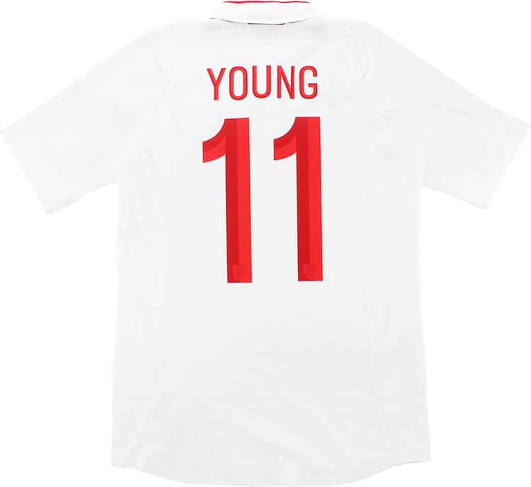 2012-13 England Home Shirt Young #11 - 6/10 - (S)