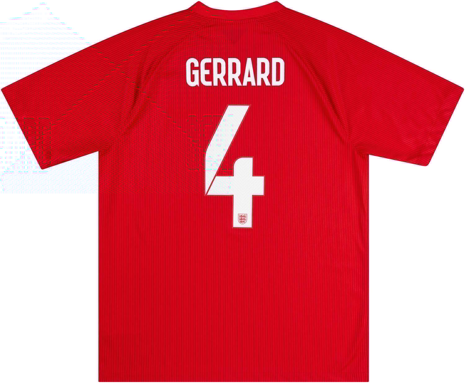 2014-16 England Away Shirt Gerrard #4 - 8/10 - (XL)