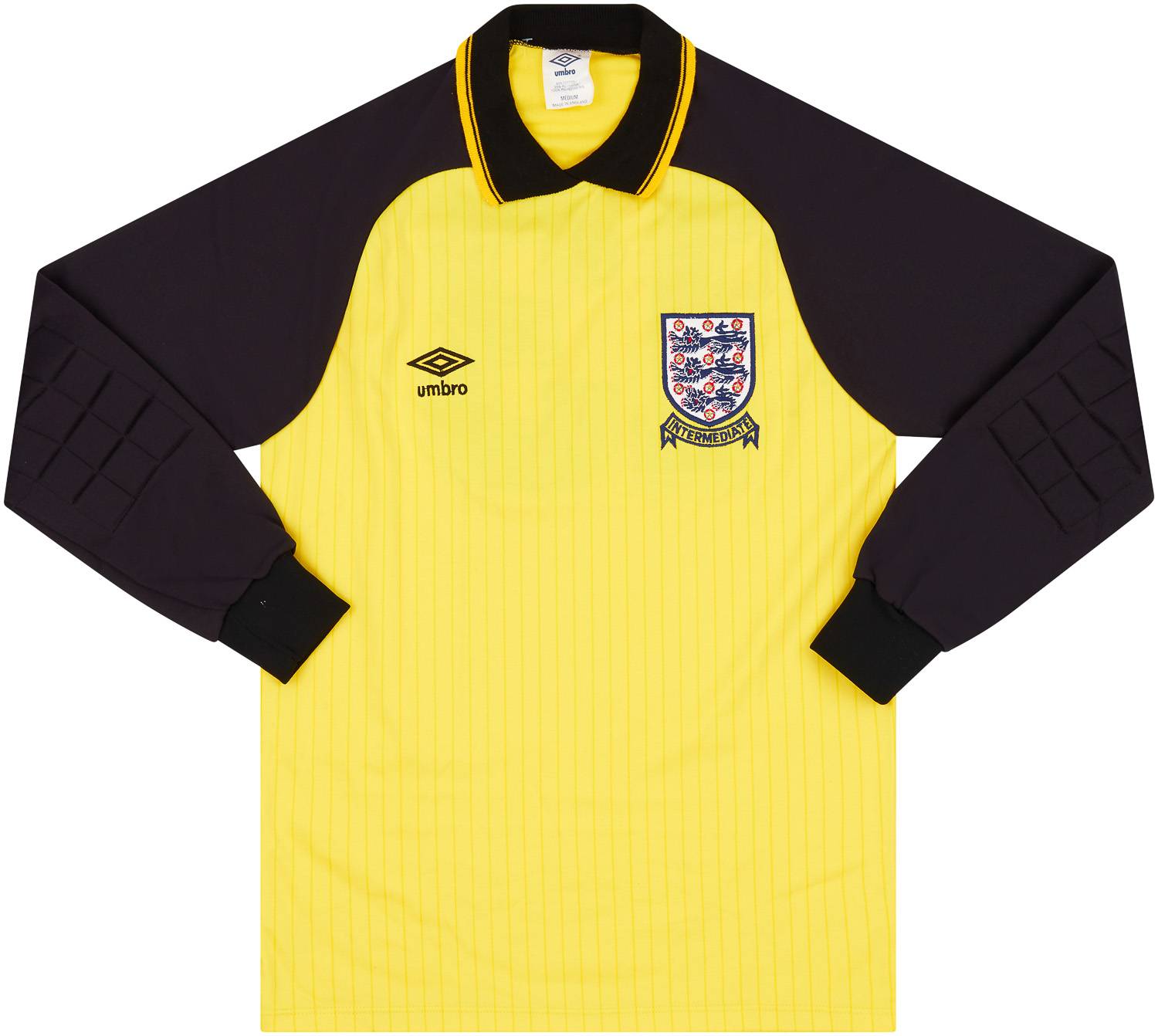 1985-86 England U-21 Match Issue GK Shirt #13 (Mimms)