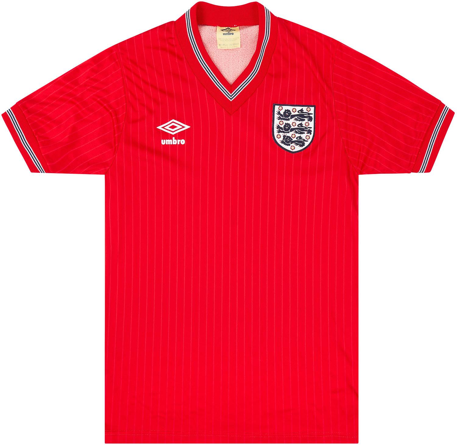 1984-87 England Away Shirt - 10/10 - S
