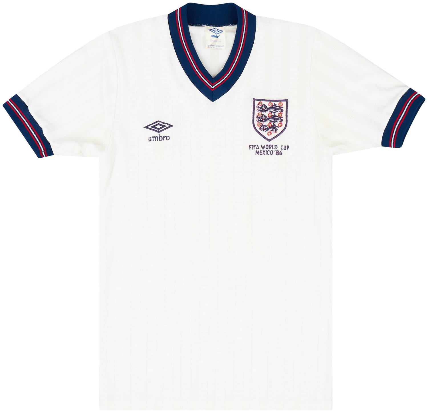 1986 England World Cup Home Shirt - 6/10 - (S)