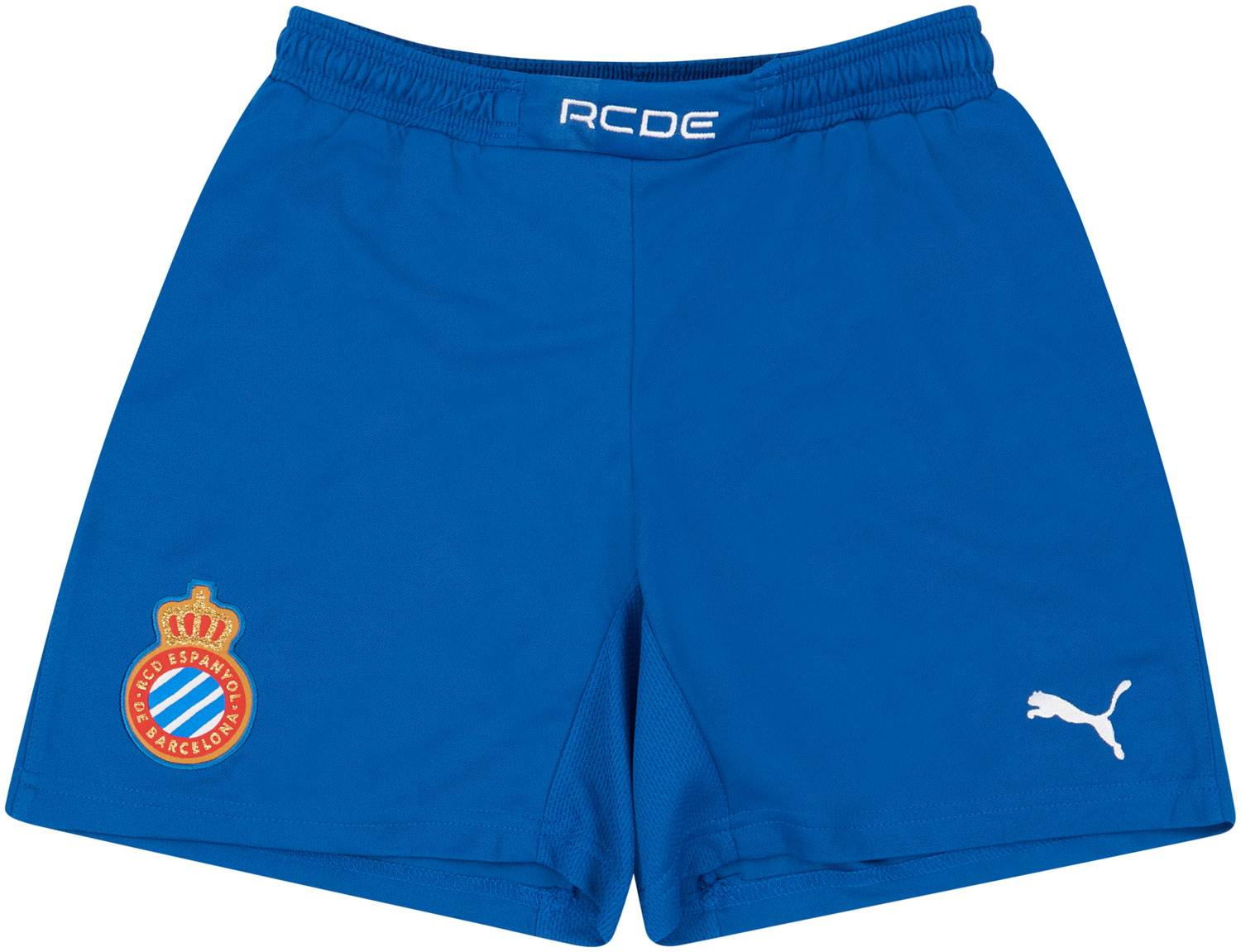 2013-14 Espanyol Home Shorts - NEW - (KIDS)