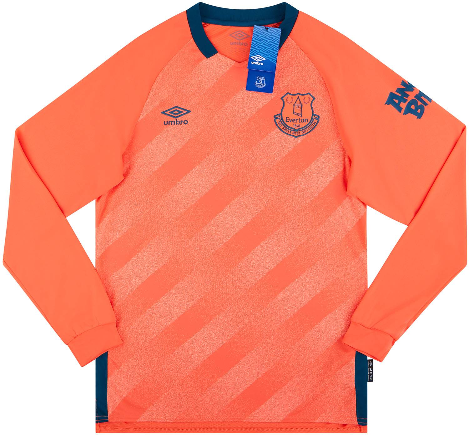 2019-20 Everton Away L/S Shirt
