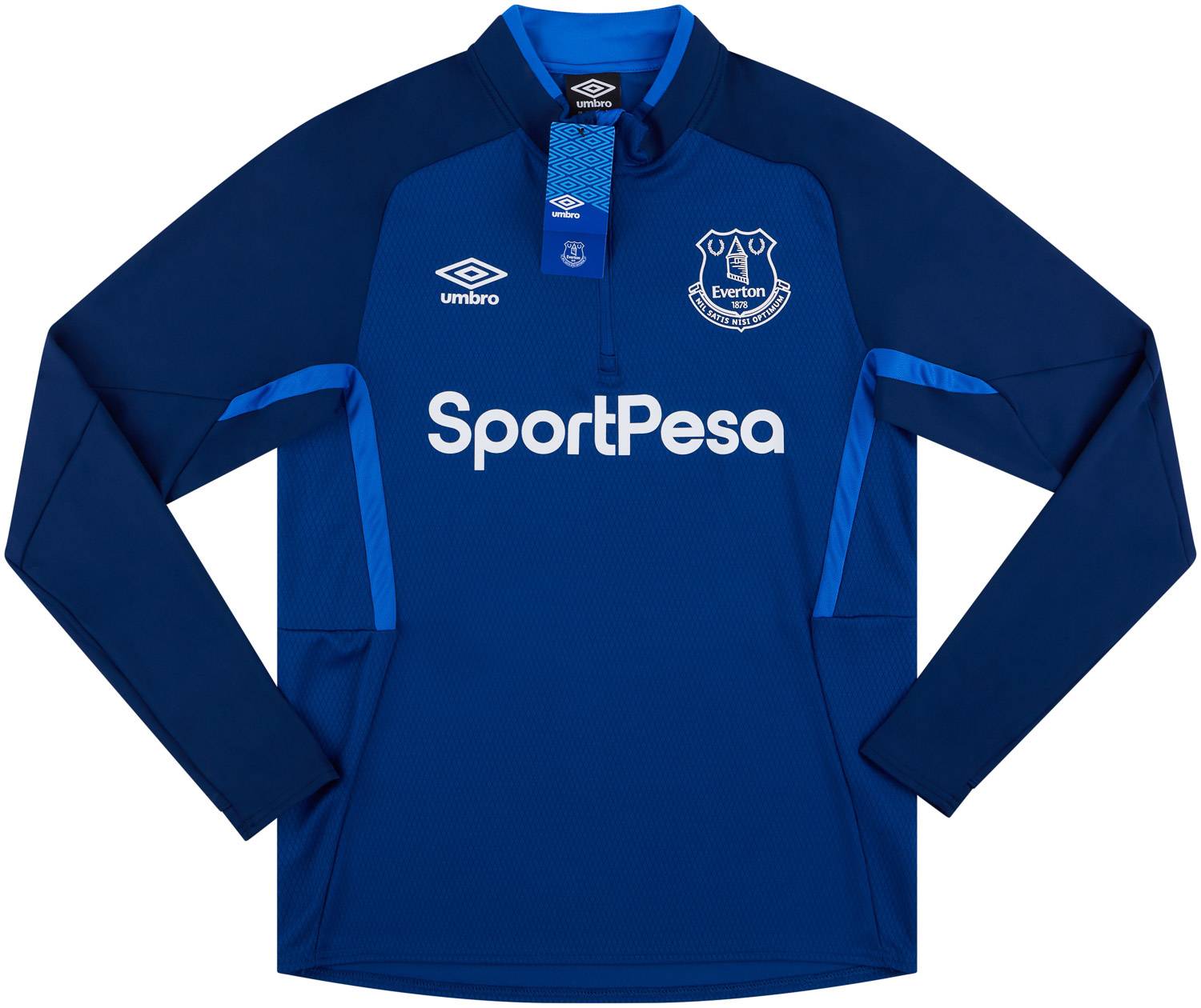 2019-20 Everton Umbro 1/2 Zip Training Top