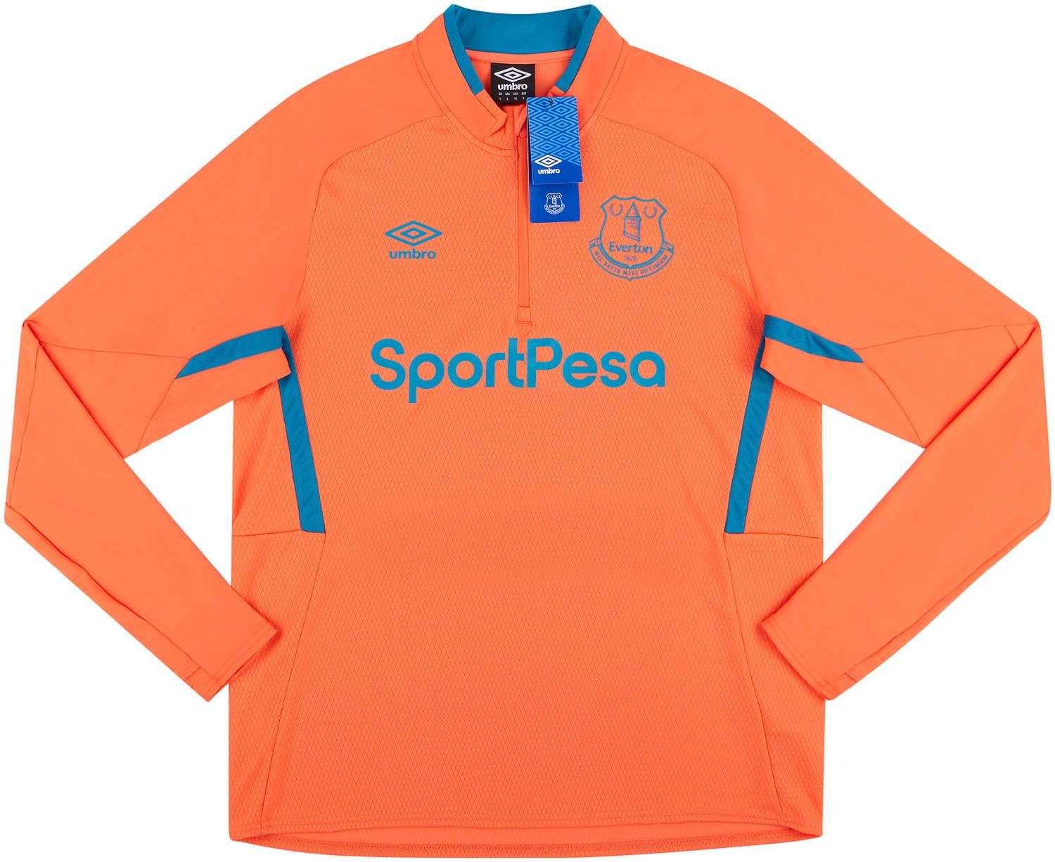 2019-20 Everton Umbro 1/2 Zip Training Top