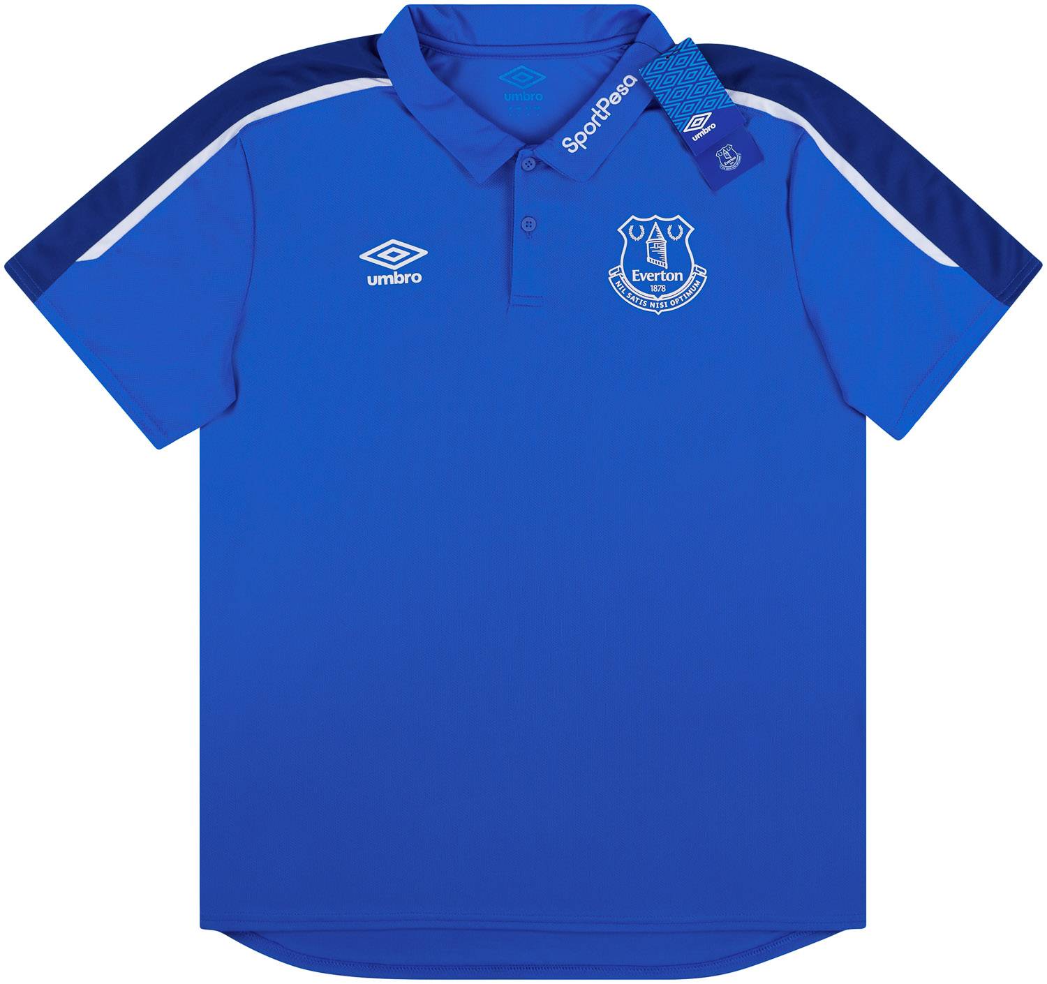2019-20 Everton Umbro Training Polo T-Shirt