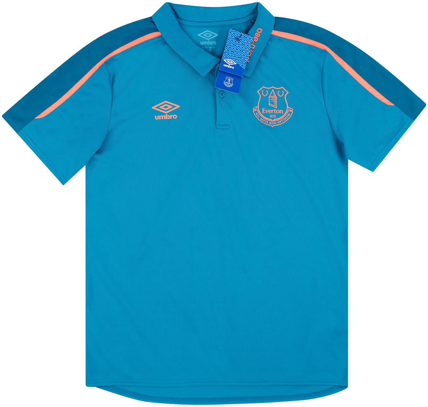 2019-20 Everton Umbro Training Polo T-Shirt