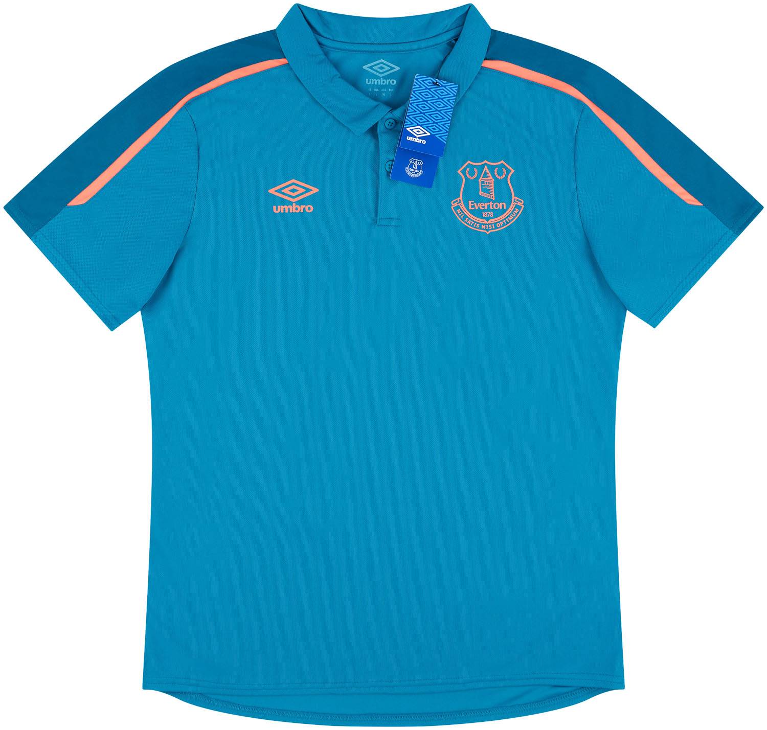 2019-20 Everton Umbro Training Polo T-Shirt