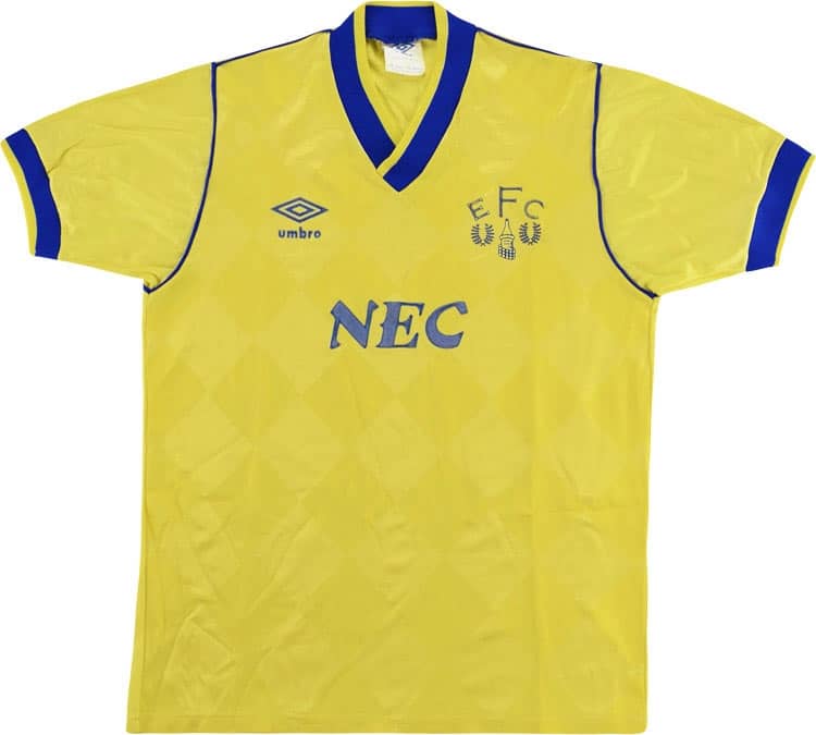 1986-88 Everton Away Shirt - 6/10 - (S)