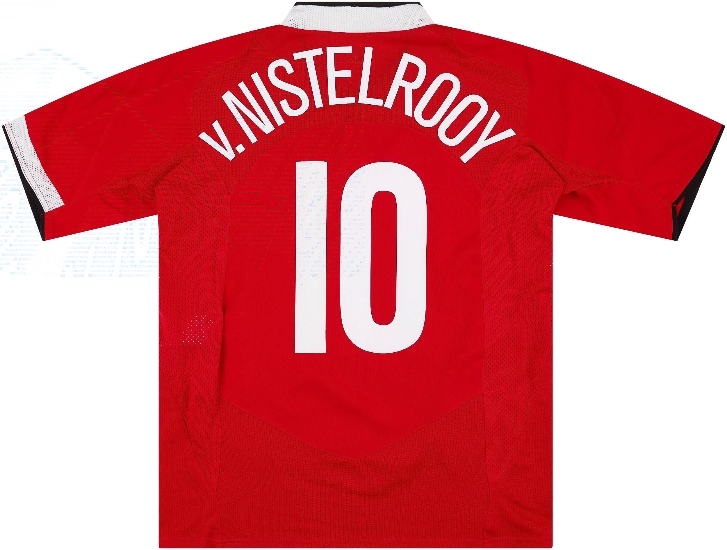 2004-06 Manchester United Home Shirt v.Nistelrooy #10 - 8/10 - (XXL)