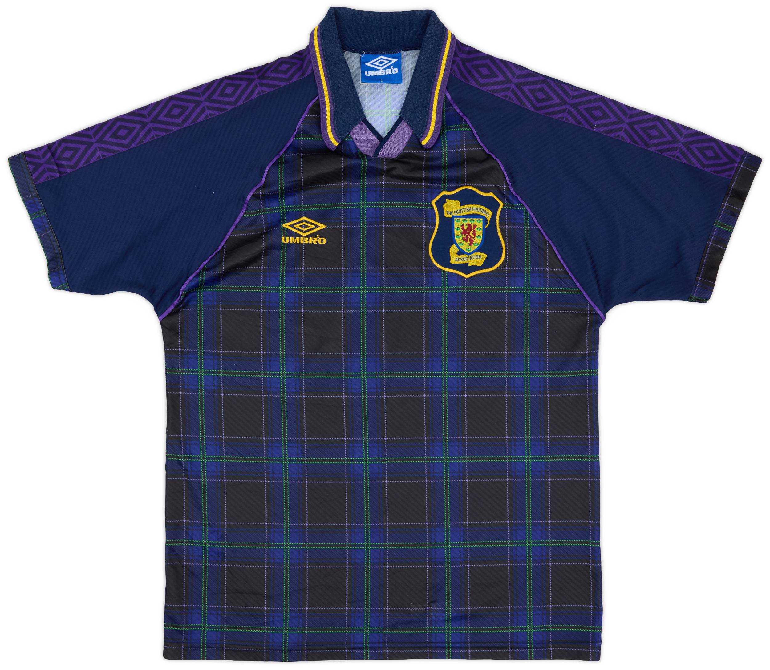 1994-96 Scotland Home Shirt - 8/10 - (L)