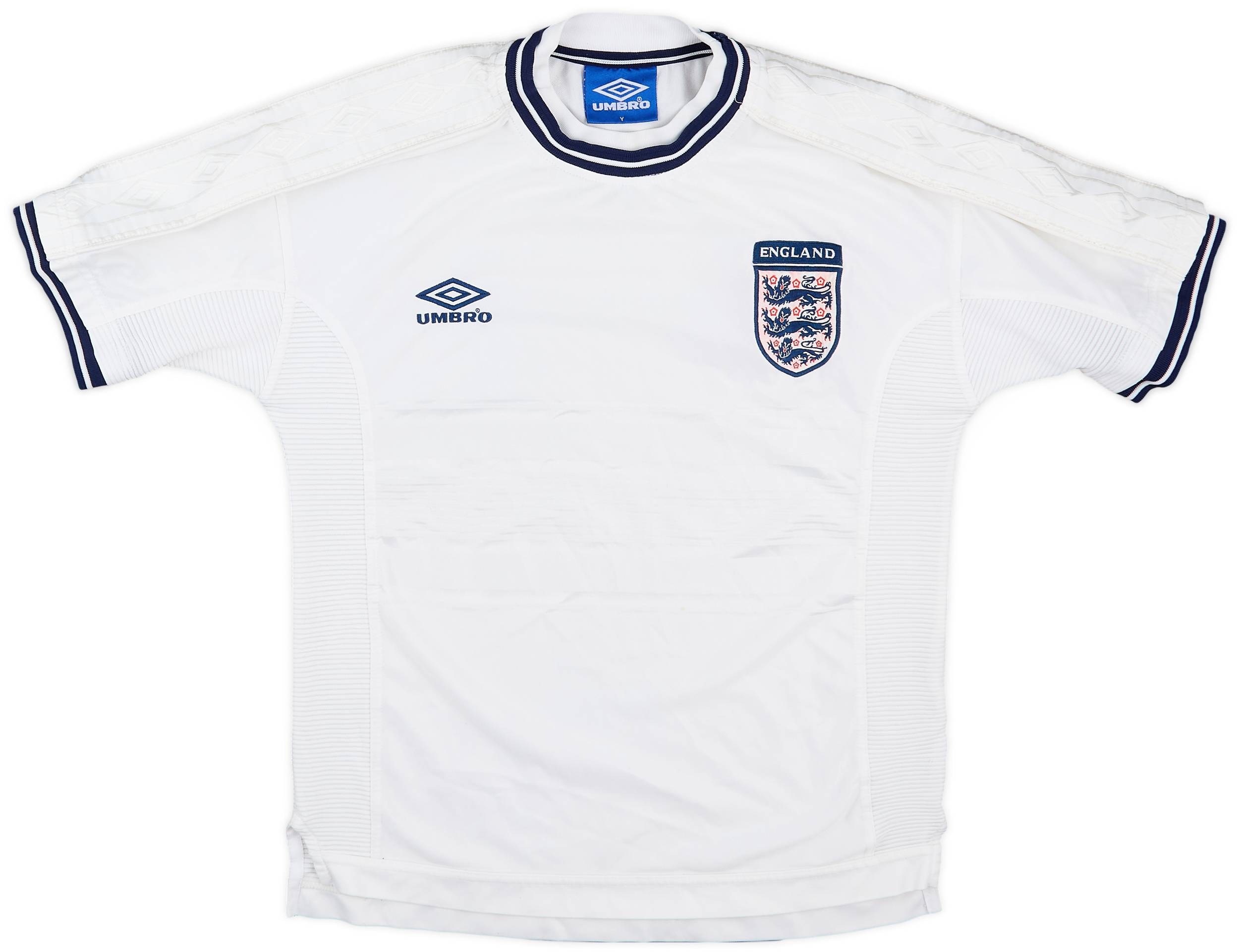 1999-01 England Home Shirt - 7/10 - (Y)