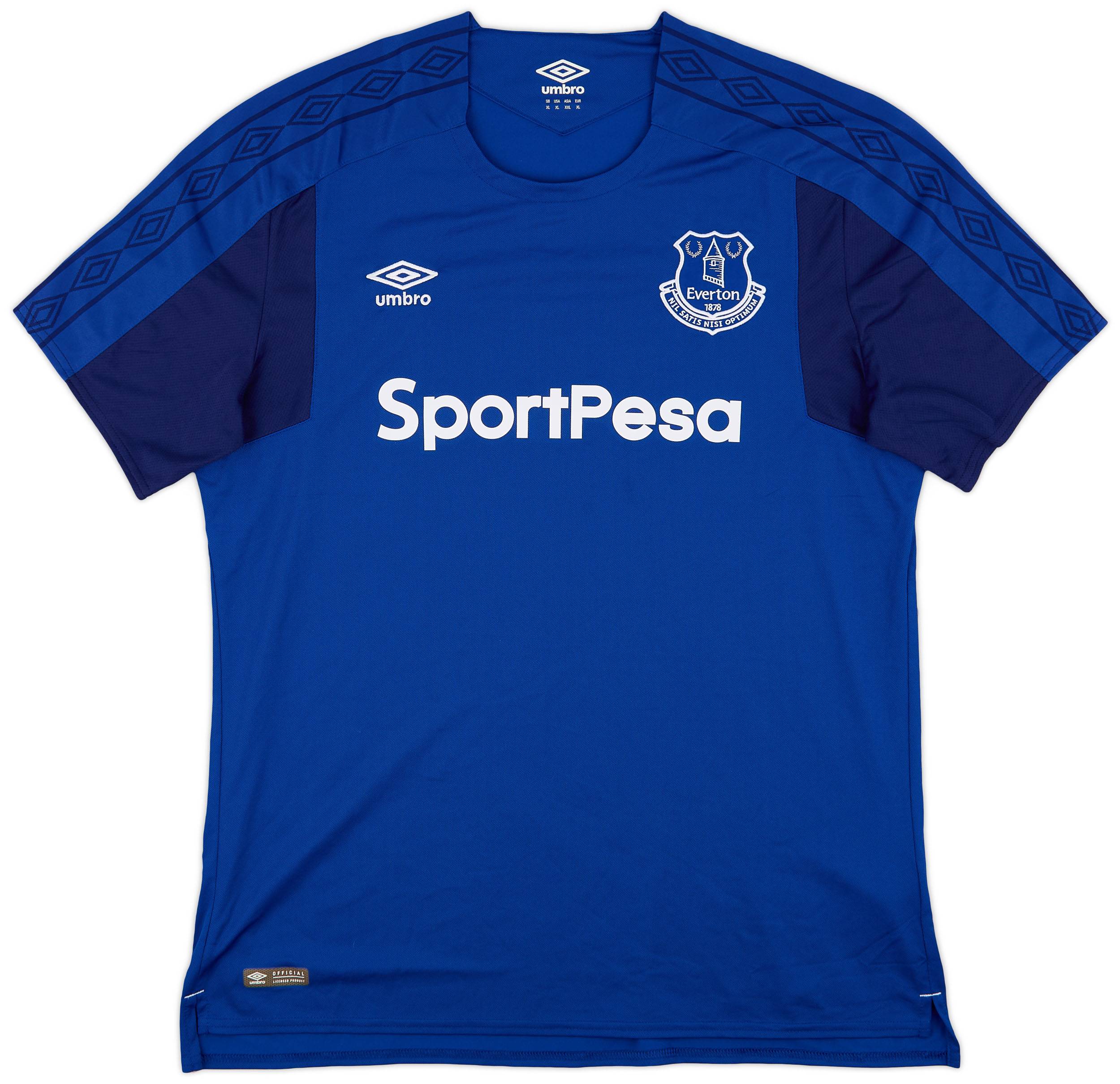 2017-18 Everton Home Shirt - 9/10 - (XL)
