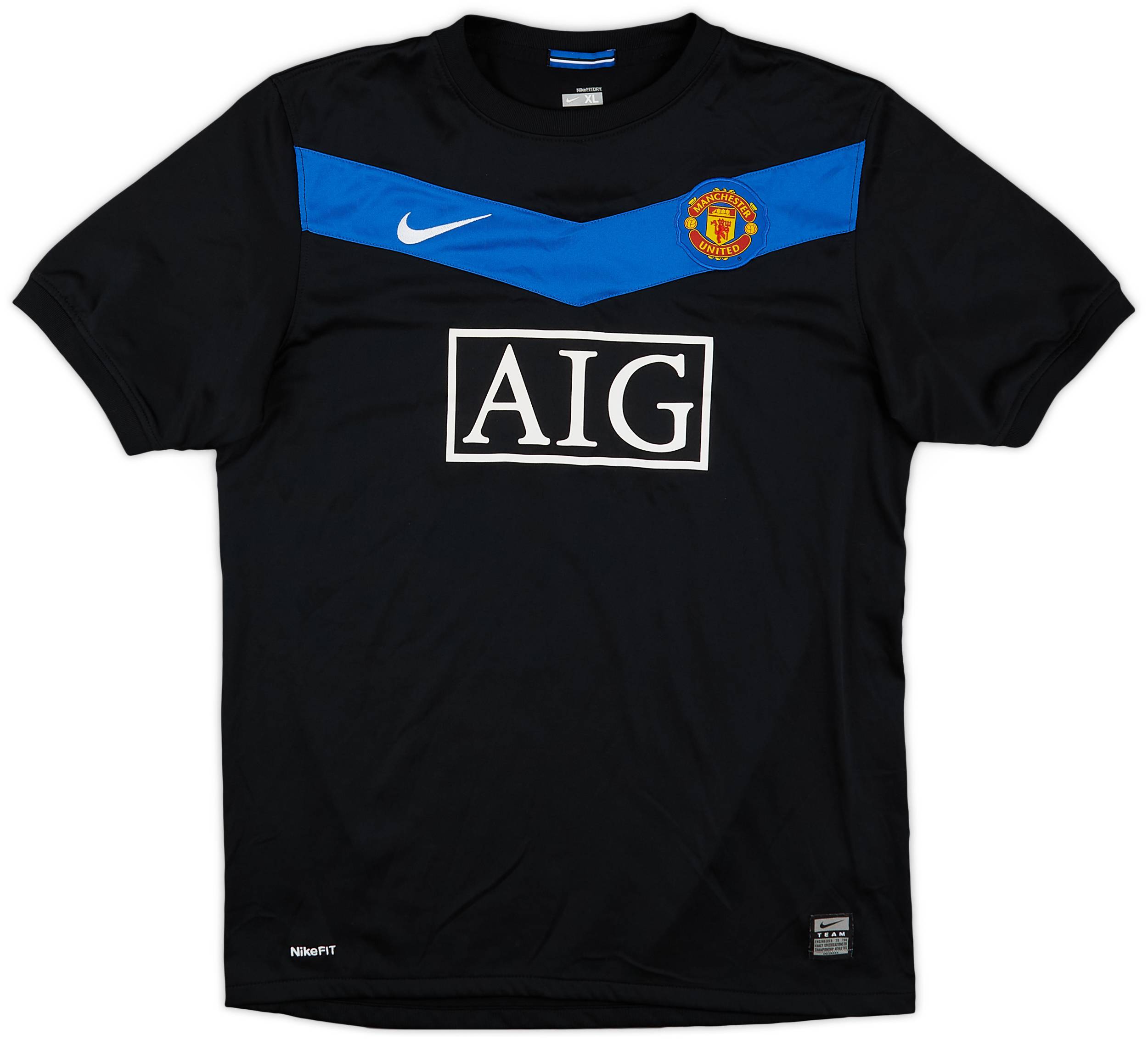 2009-10 Manchester United Away Shirt - 10/10 - (XL.Boys)