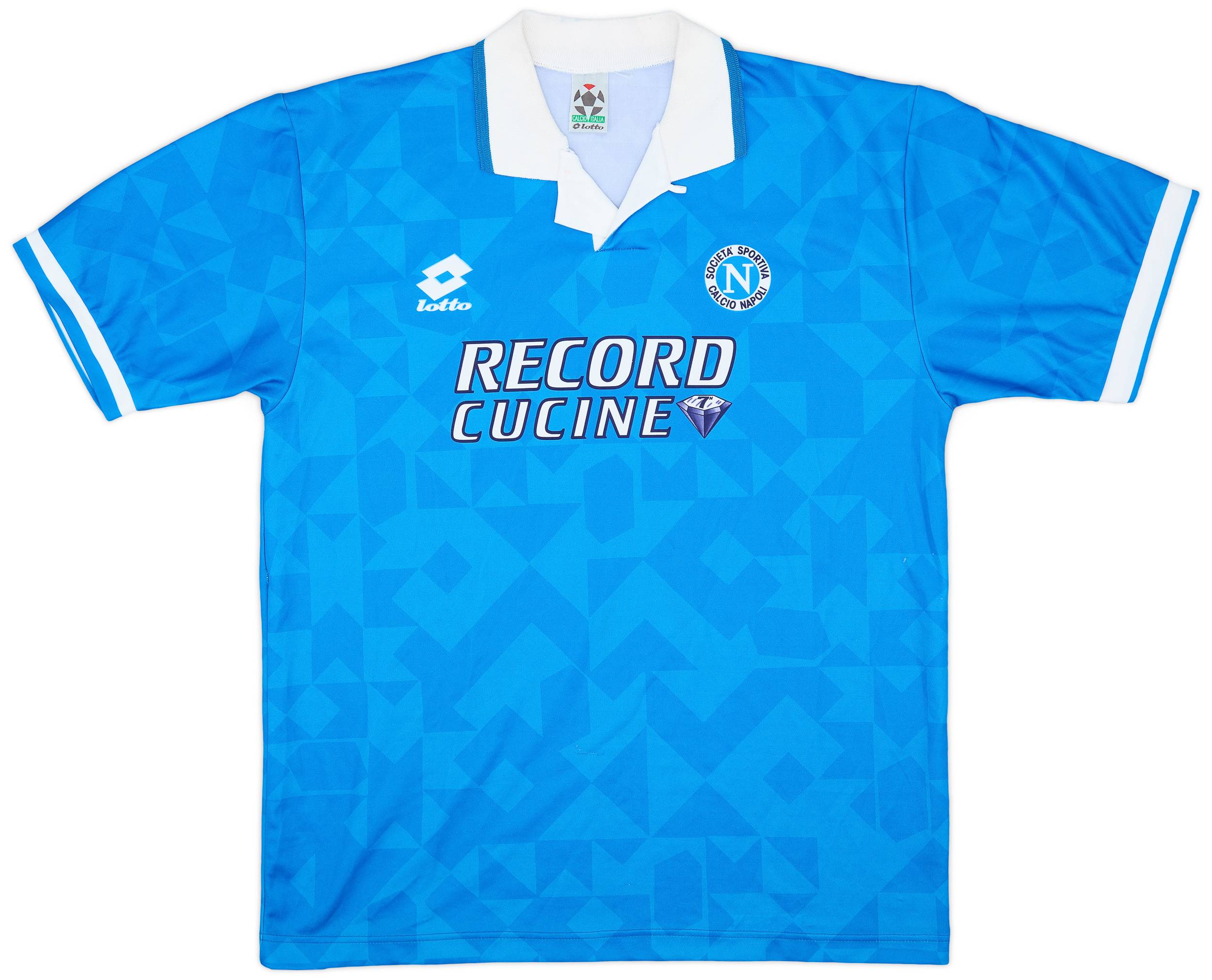 1994-96 Napoli Home Shirt - 8/10 - (L)