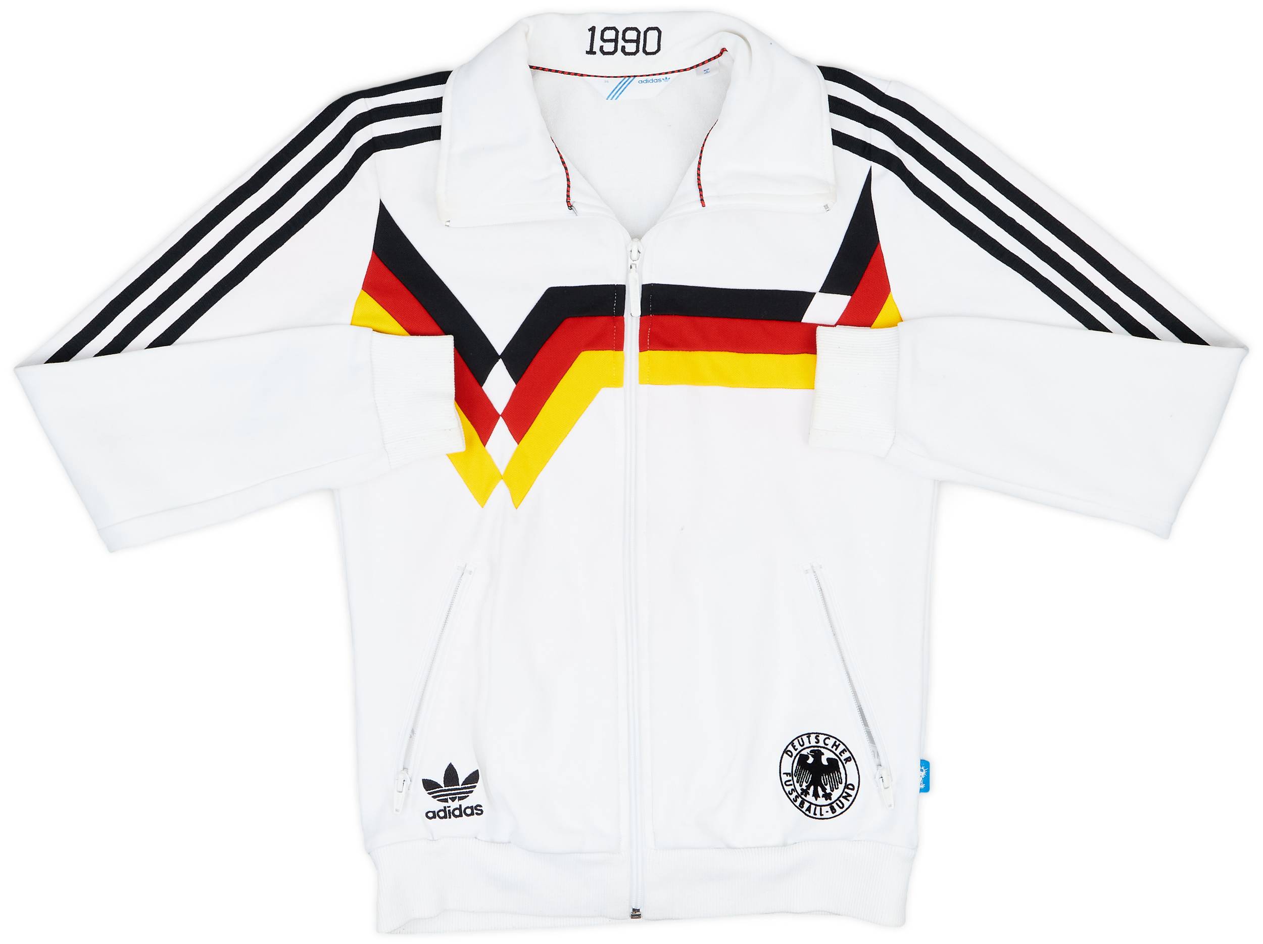 2010-11 Germany adidas '1990' adidas Track Jacket - 7/10 - (XL.Boys)