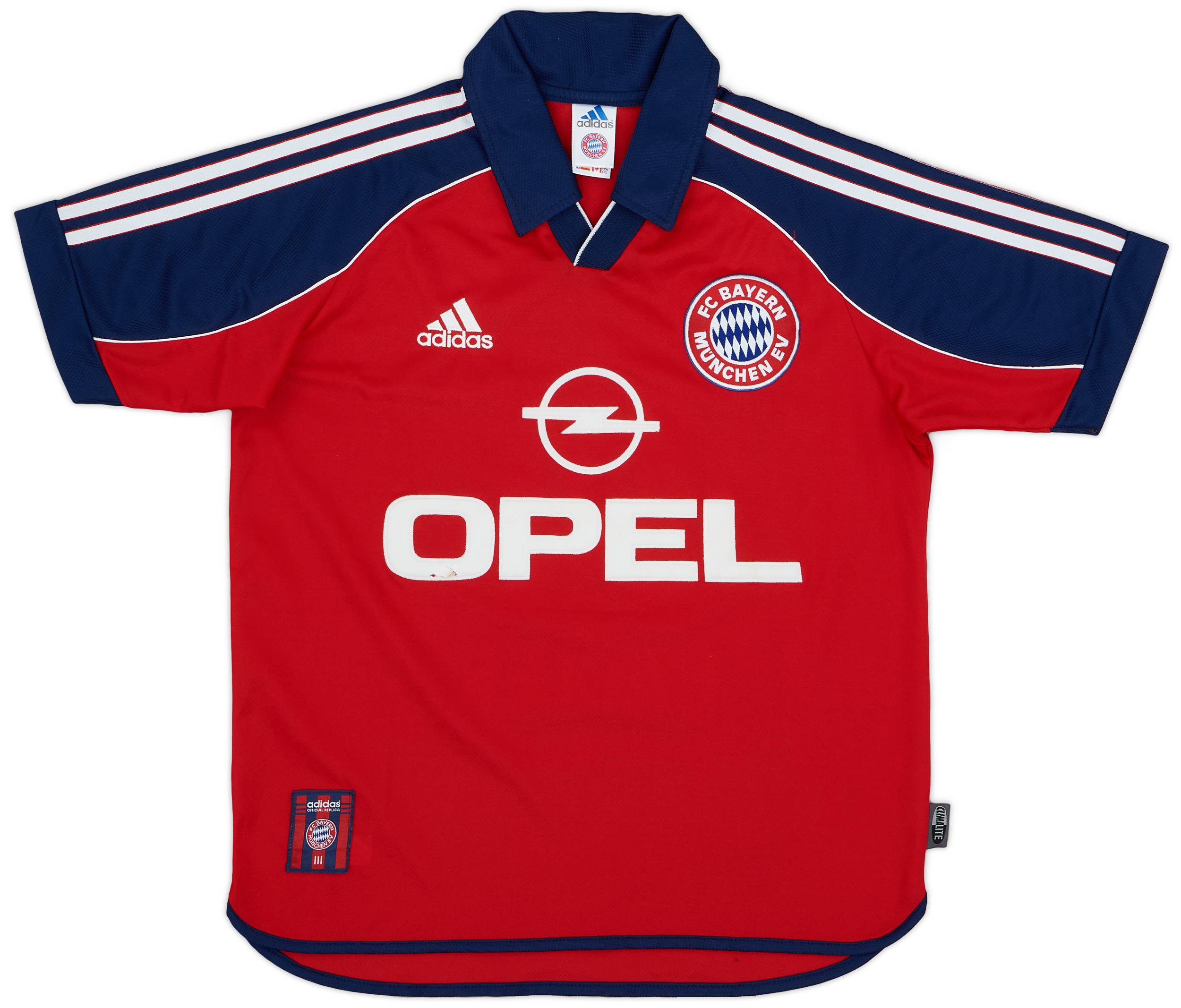 バイエルン 99/01 ホーム ユニフォーム Bayern XL 1999-01 Bayern Munich Home Shirt Basler #14 - 6/10 - (Y)