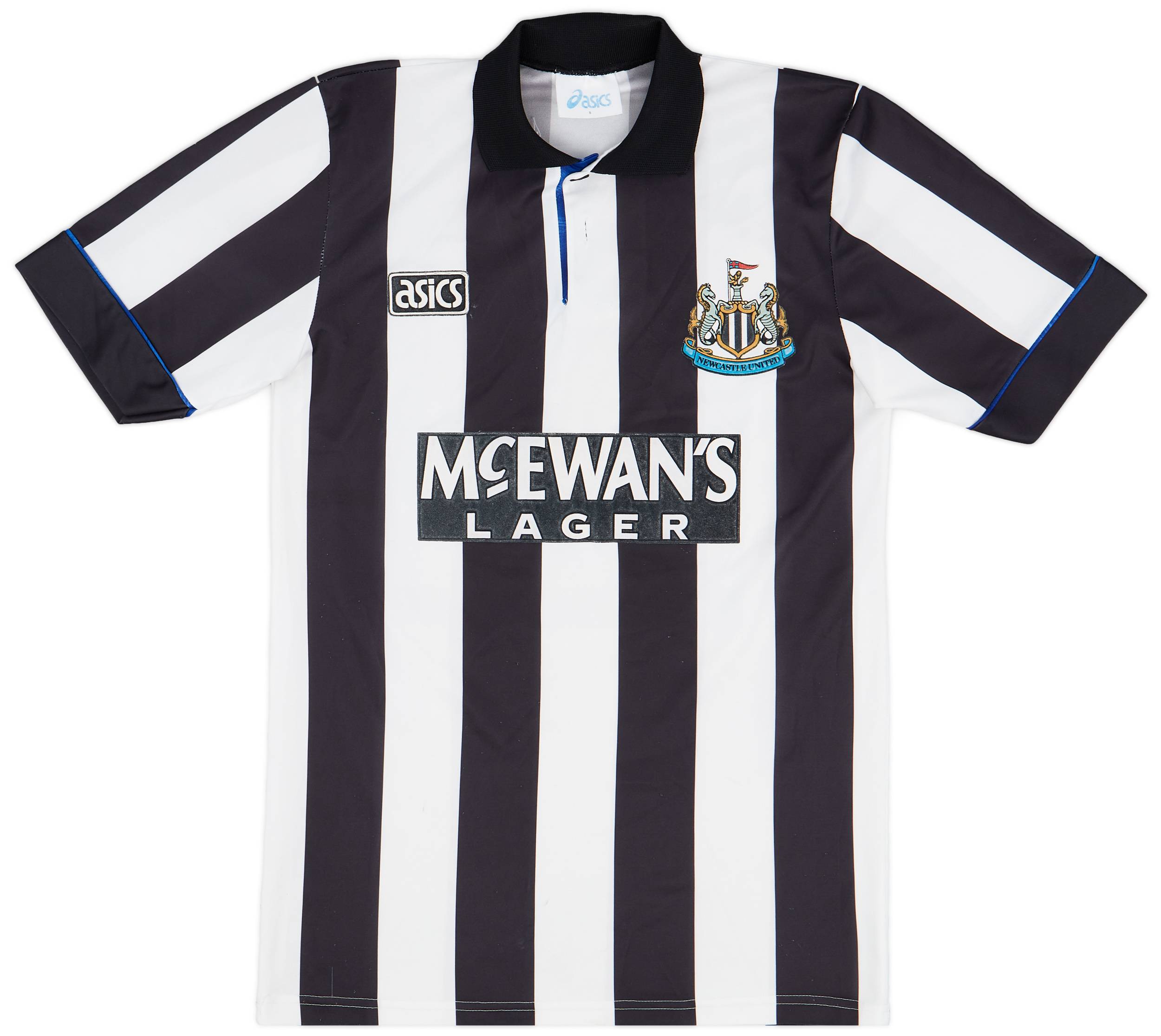 93/95 Newcastle united ユニフォーム ゲームシャツ 90s NEWCASTLE UNITED 1993 1995 THIRD FOOTBALL SHIRT JERSEY ASICS