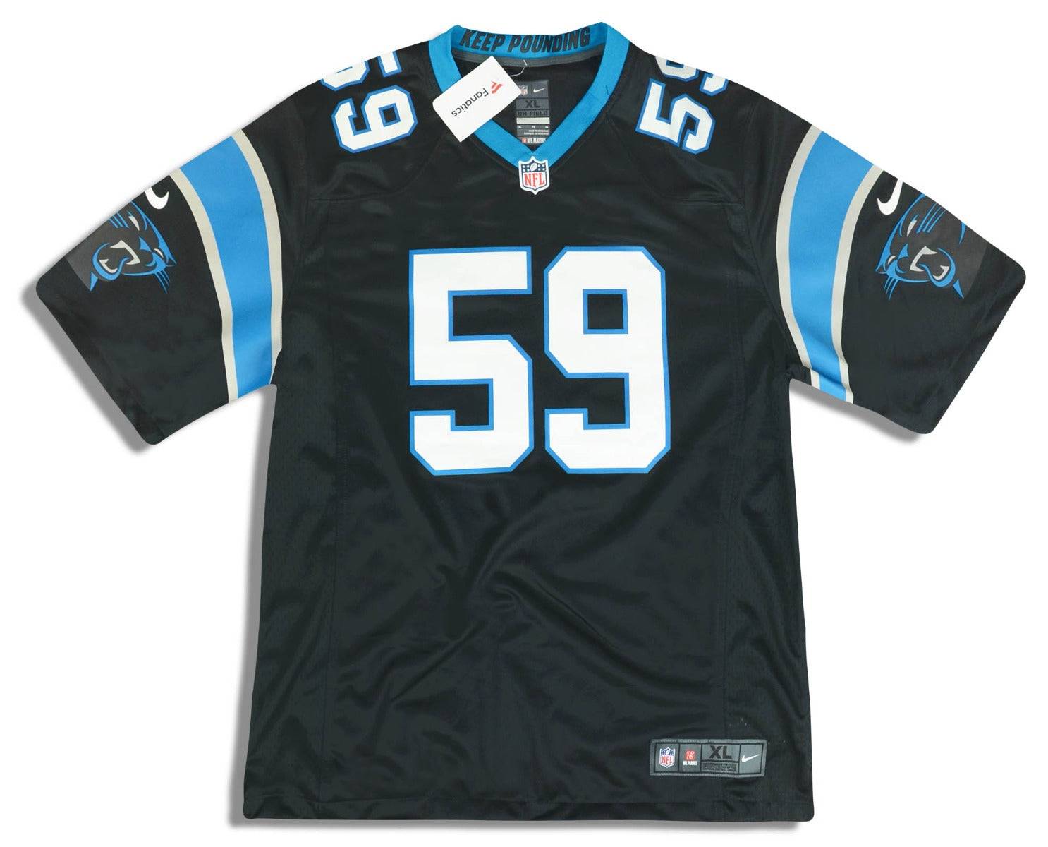Carolina panthers gray jersey store