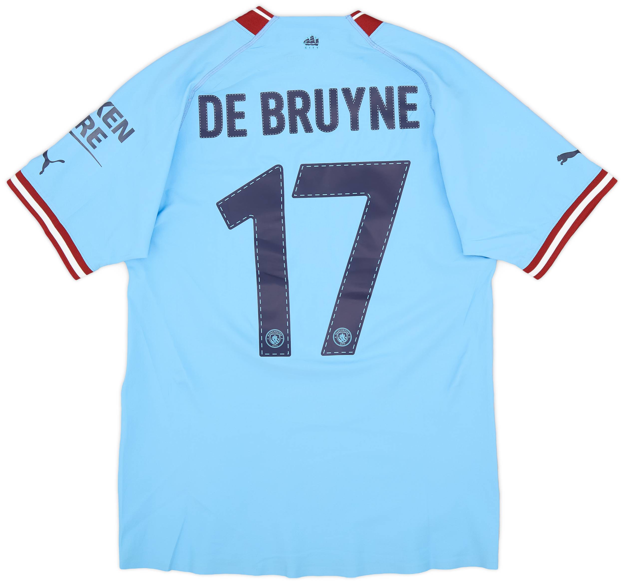 マンチェスター・シティ DE BRUYNE 17 シャツ 2020-21 Manchester City Third Shirt De Bruyne #17 - 8/10 - (XL)