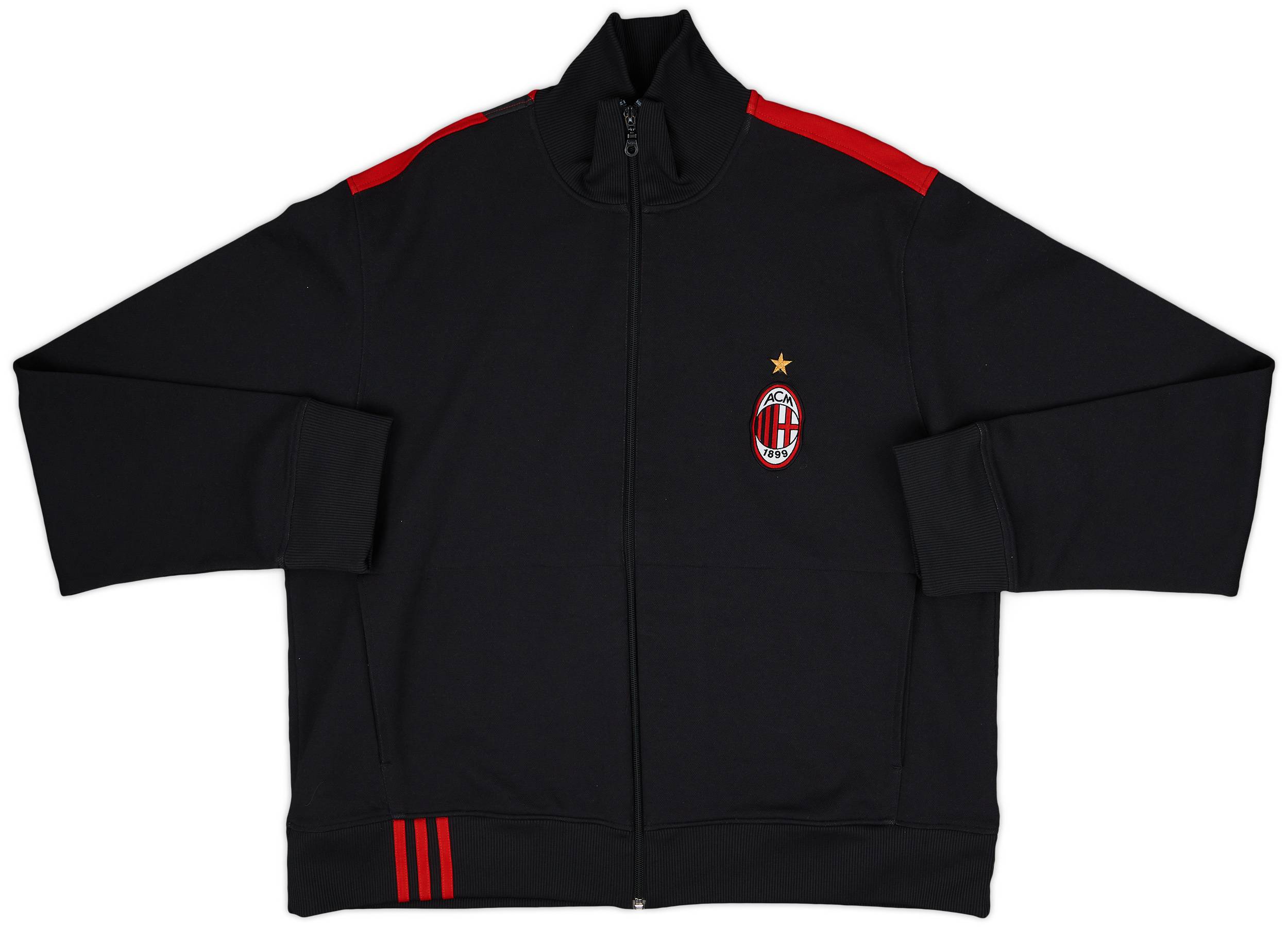 2004-05 AC Milan adidas Track Jacket - 8/10 - (XL)