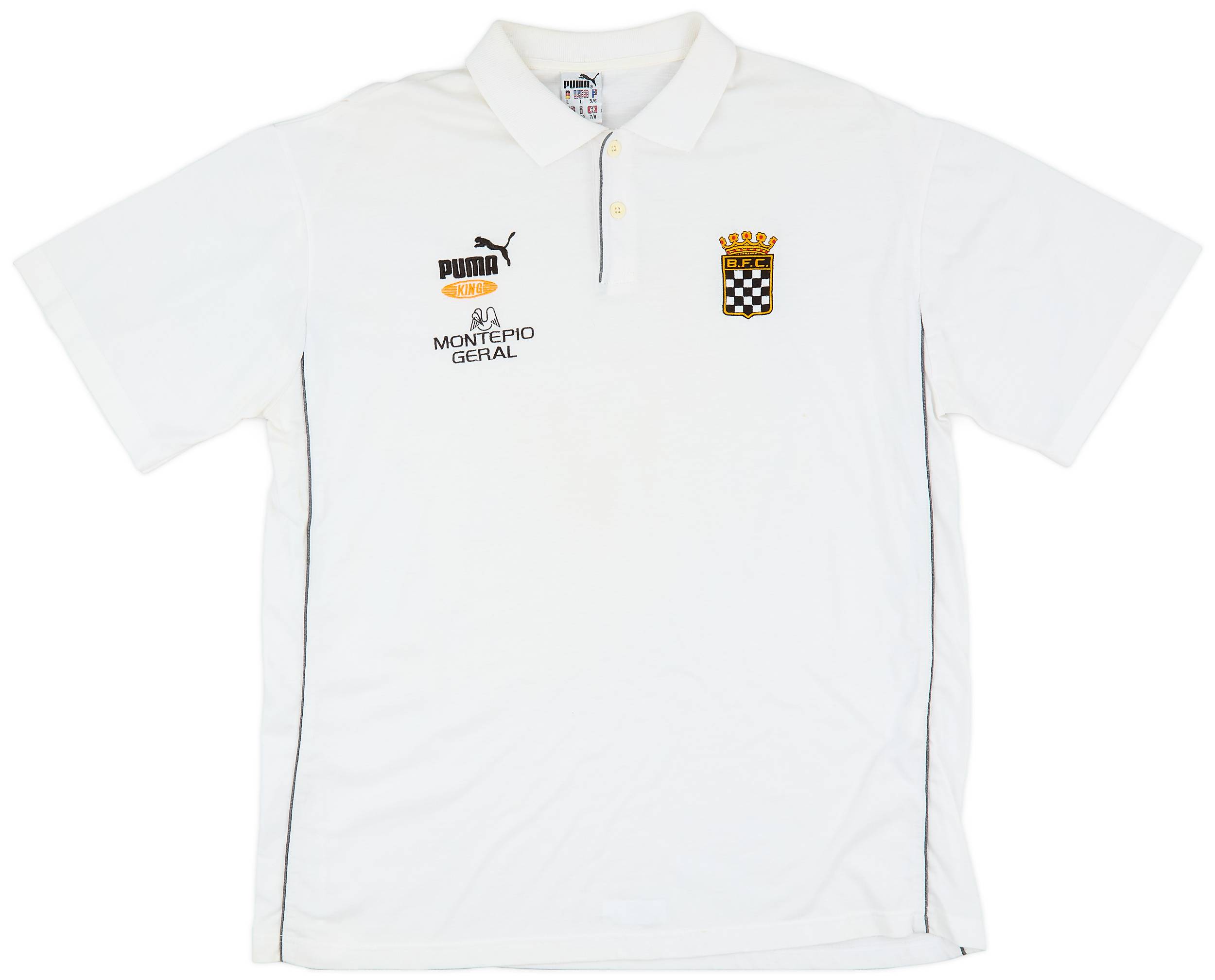 2000-01 Boavista Puma Polo Shirt - 9/10 - (L)