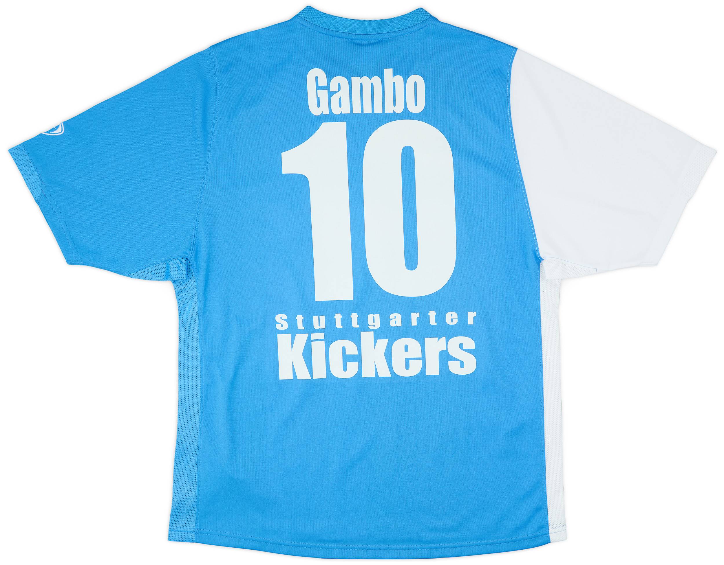 2007-09 Stuttgarter Kickers Home Shirt Gambo #10 - 6/10 - (L)