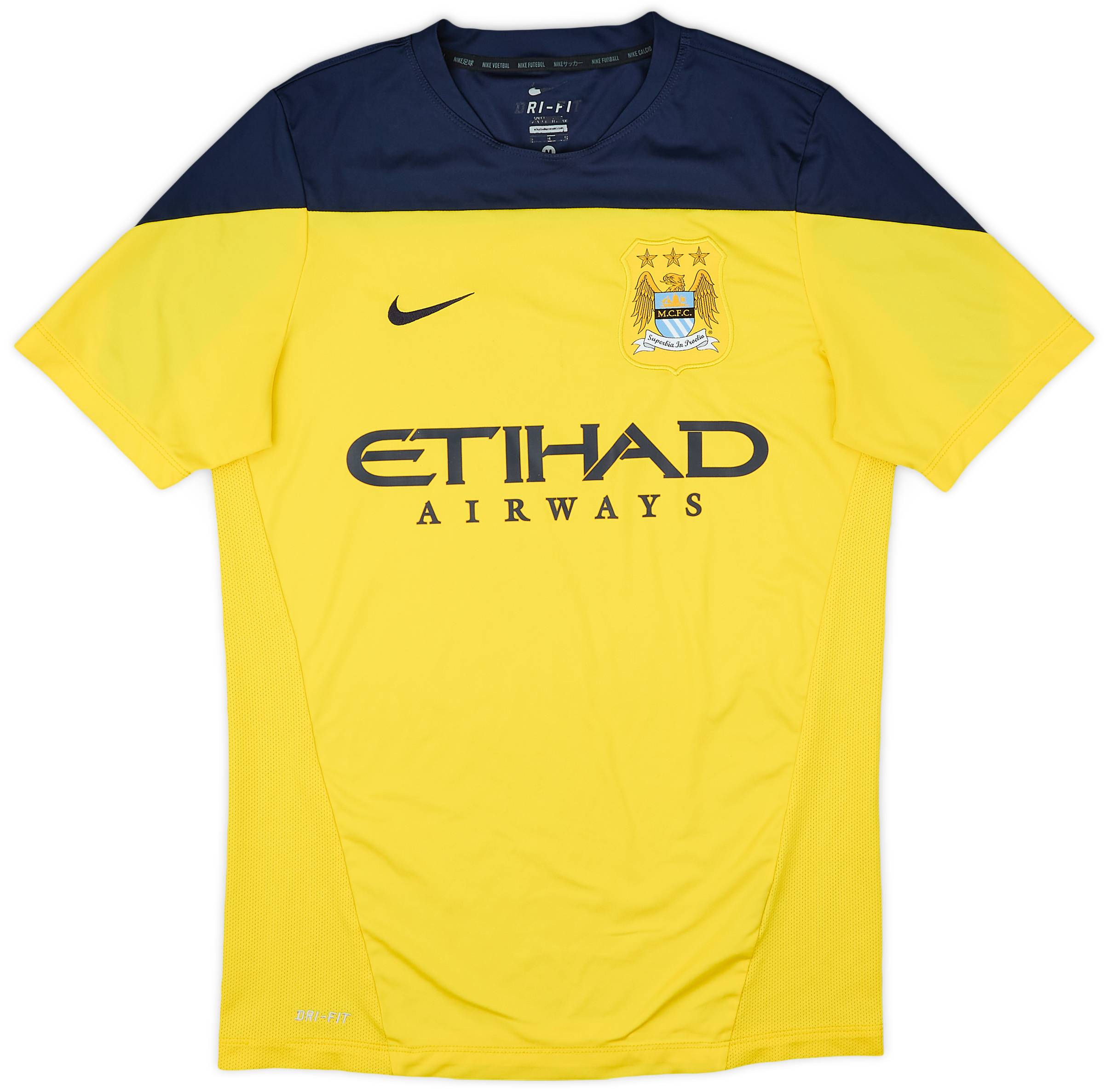2014-15 Manchester City Nike Training Shirt - 8/10 - (M)