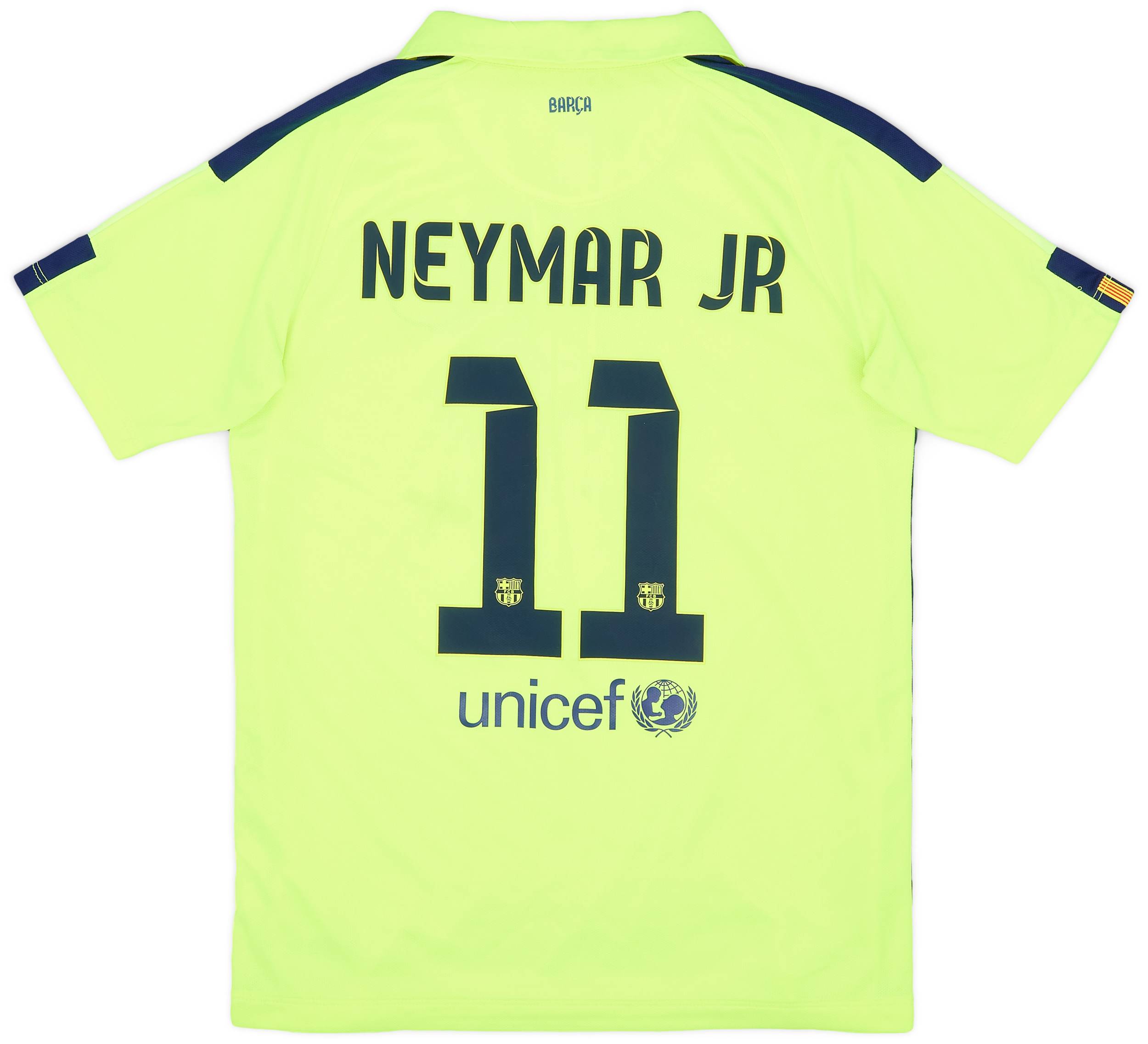 2014-15 Barcelona Third Shirt Neymar Jr #11 - 6/10 - (XL.Boys)